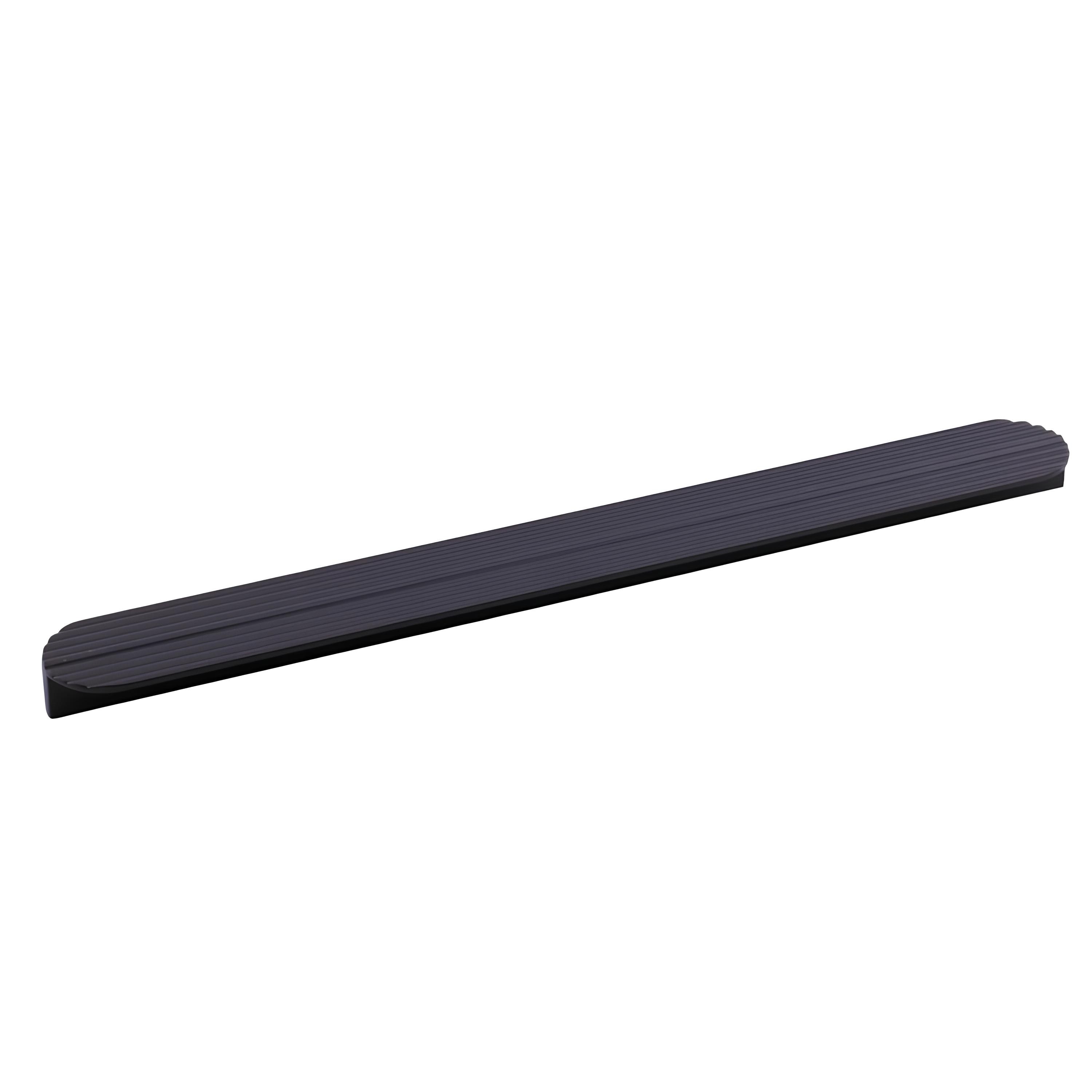 Teke Mat Siyah Metal Kulp 320 mm 32 cm  Mutfak Dolabı Kulbu Kulpu Mobilya Çekmece Dolap Kulpları
