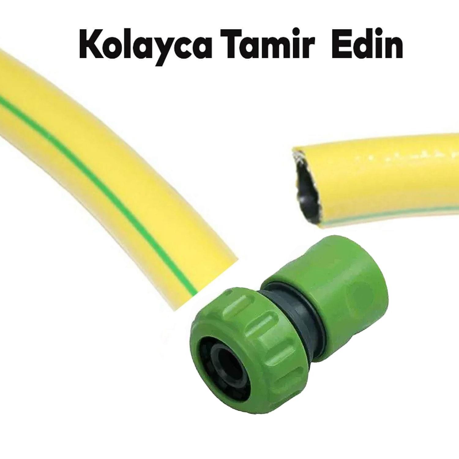 Hortum Sulama Başlığı Hortum Bağlantı Ekleme Aparatı Eki Bahçe Sulama Adaptörü DY8010 