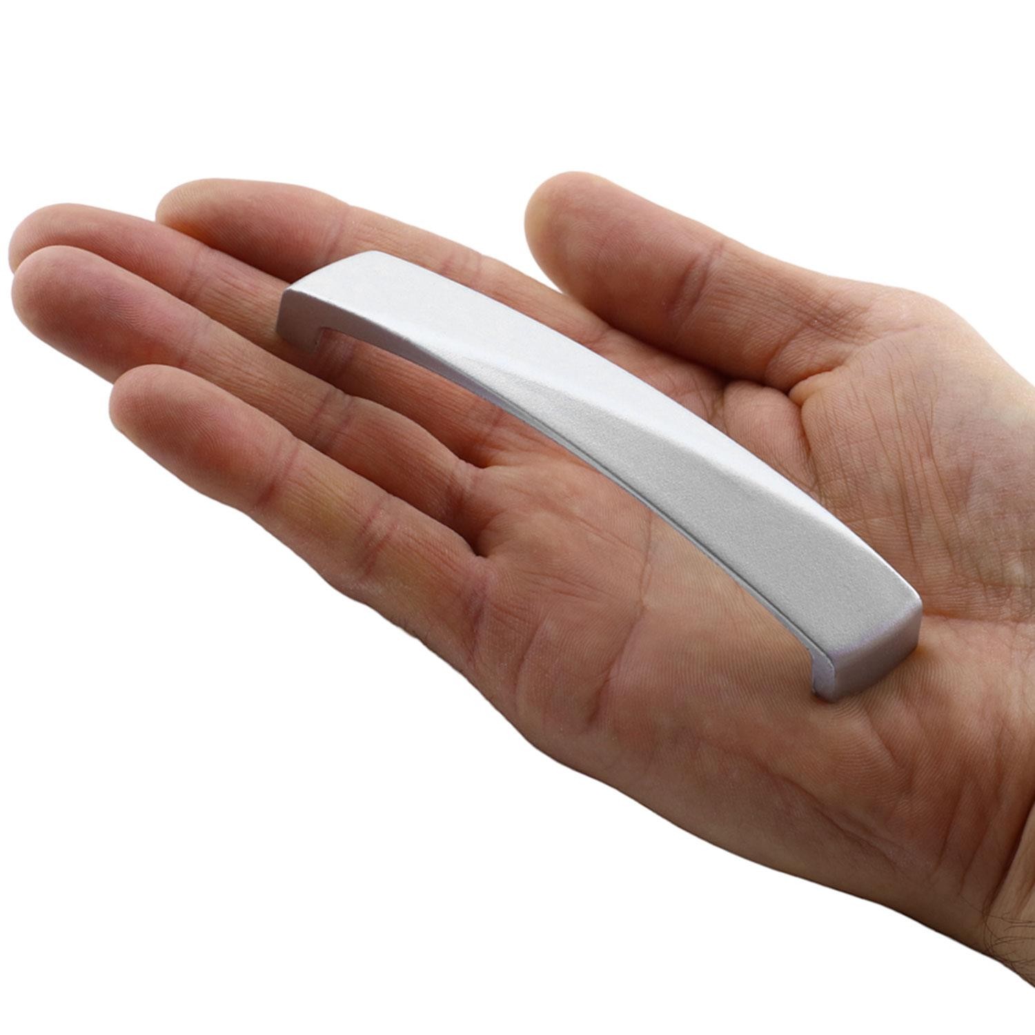 Motif Lüks Mobilya Mutfak Çekmece Dolap Dolabı Kapak Kulpu Kulbu (96 MM-9.6 CM) Mat Krom Kulpları