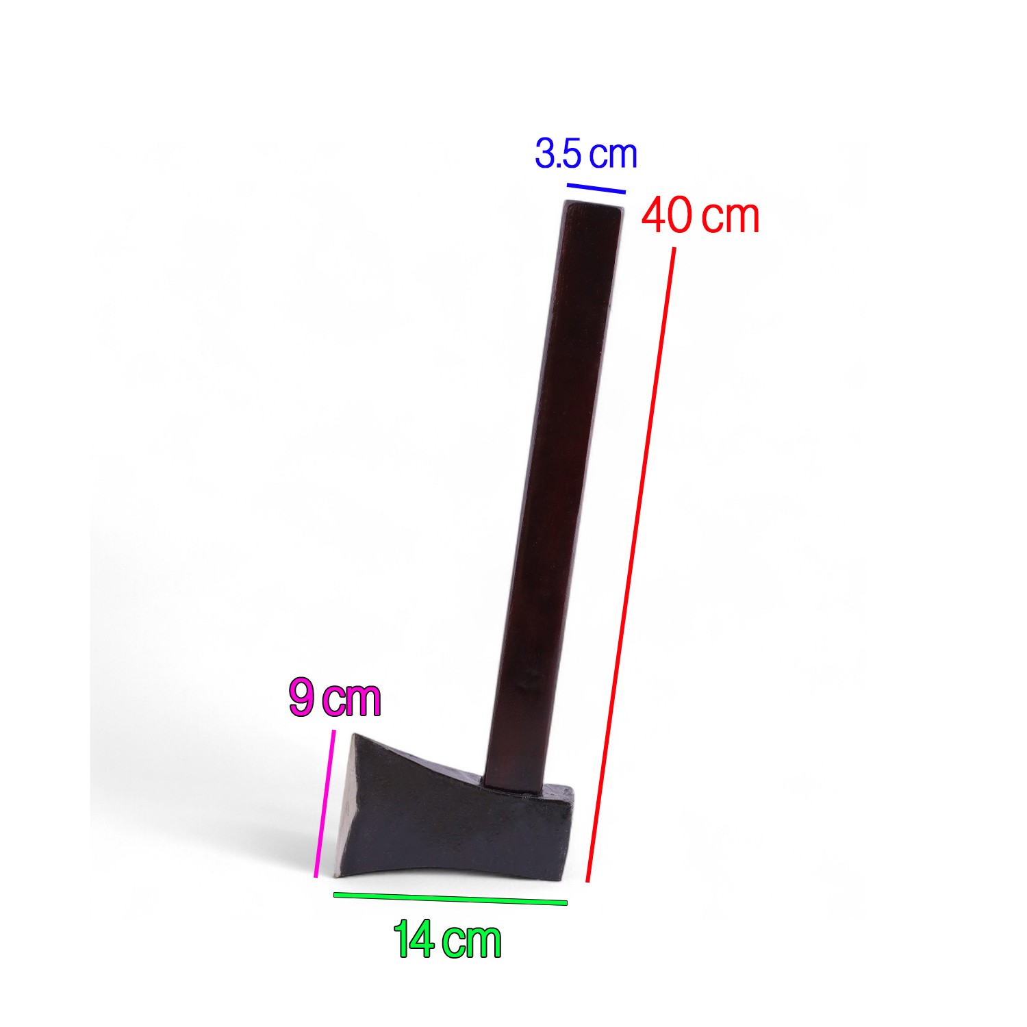 885 Gram 36 Cm El Yapımı Marangoz Balta Yarma Yontma Odun Kesme Ahşap Saplı Ergonomik Kamp Baltası