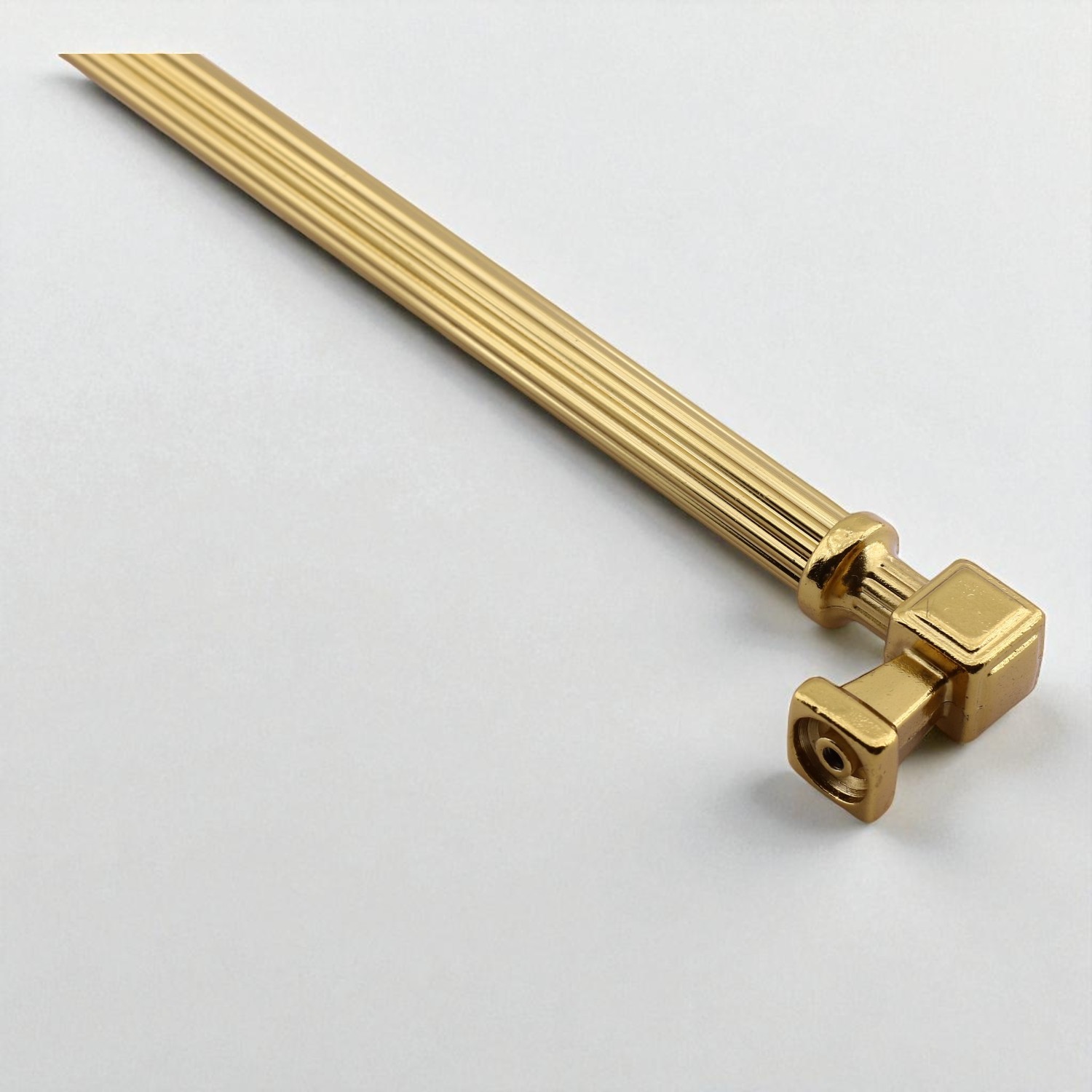 Yeni Talas Çizgili Gold Altın Metal 128 mm 12.8 cm Mobilya Mutfak Çekmece Dolap Kulpu Kulbu Kulpları