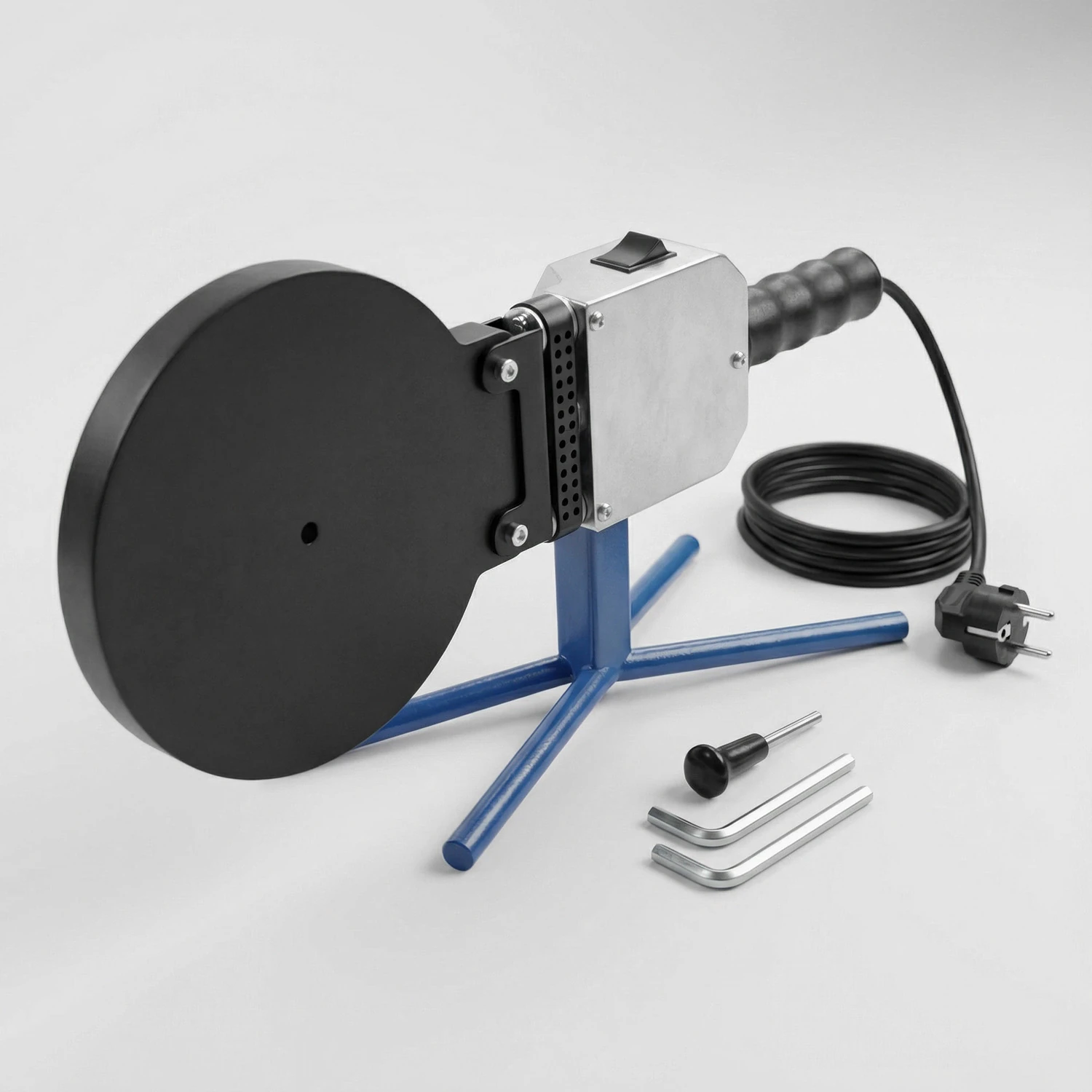 Profesyonel 1600 Watt Plastik Kaynak Makinesi Seti Termostatlı Isı Ayarlı Plastik Boru Kaynak Cihazı