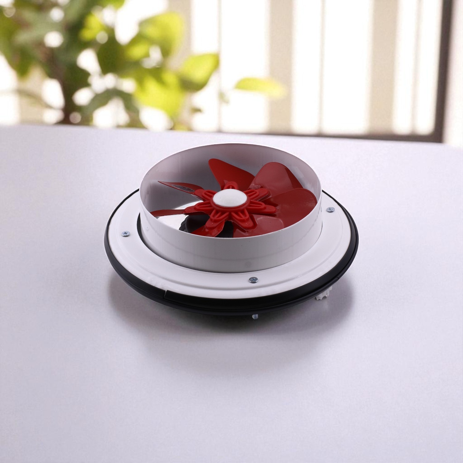 Sessiz Baca Tipi Aspiratör 200 mm Fan Havalandırma Kirli Hava Güçlü Hava Emişli Koku Mutfak Sanayi