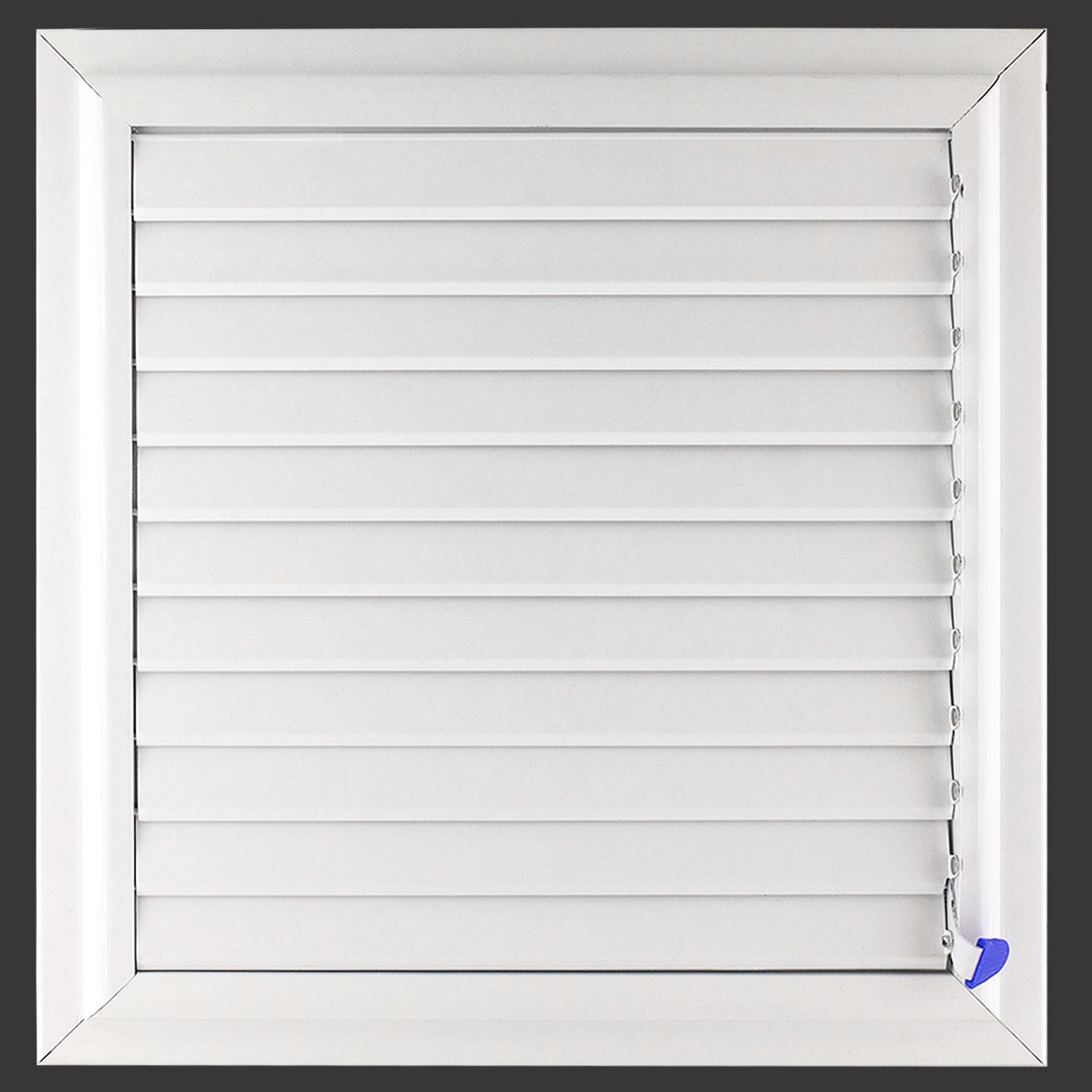Menfez Banyo Wc Tuvalet Havalandırma Alüminyum Panjur Beyaz 30x45 CM