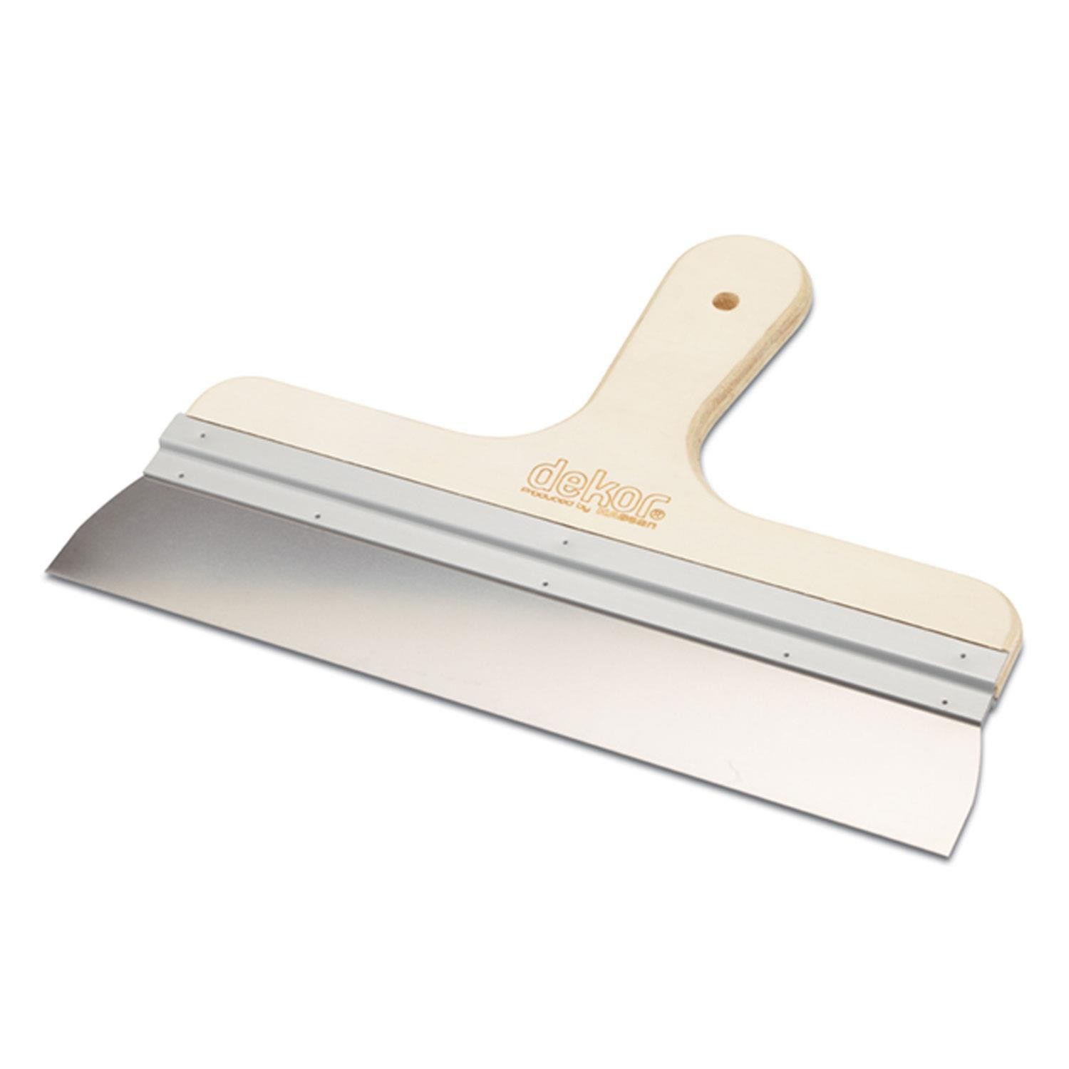 Dekor 050 Eğri Saplı Spatula Tavan Duvar Alçı Ispatulası 60 cm