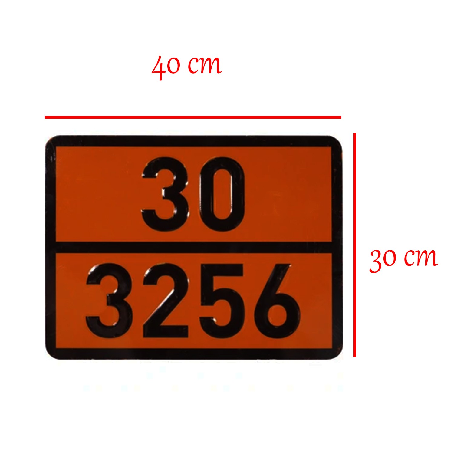 Metal 40x30 cm Levha (1 Adet) 30-3256 Yanıcı 60° Parlama Yapan Sıvılar Tehlikeli Madde Uyarısı 