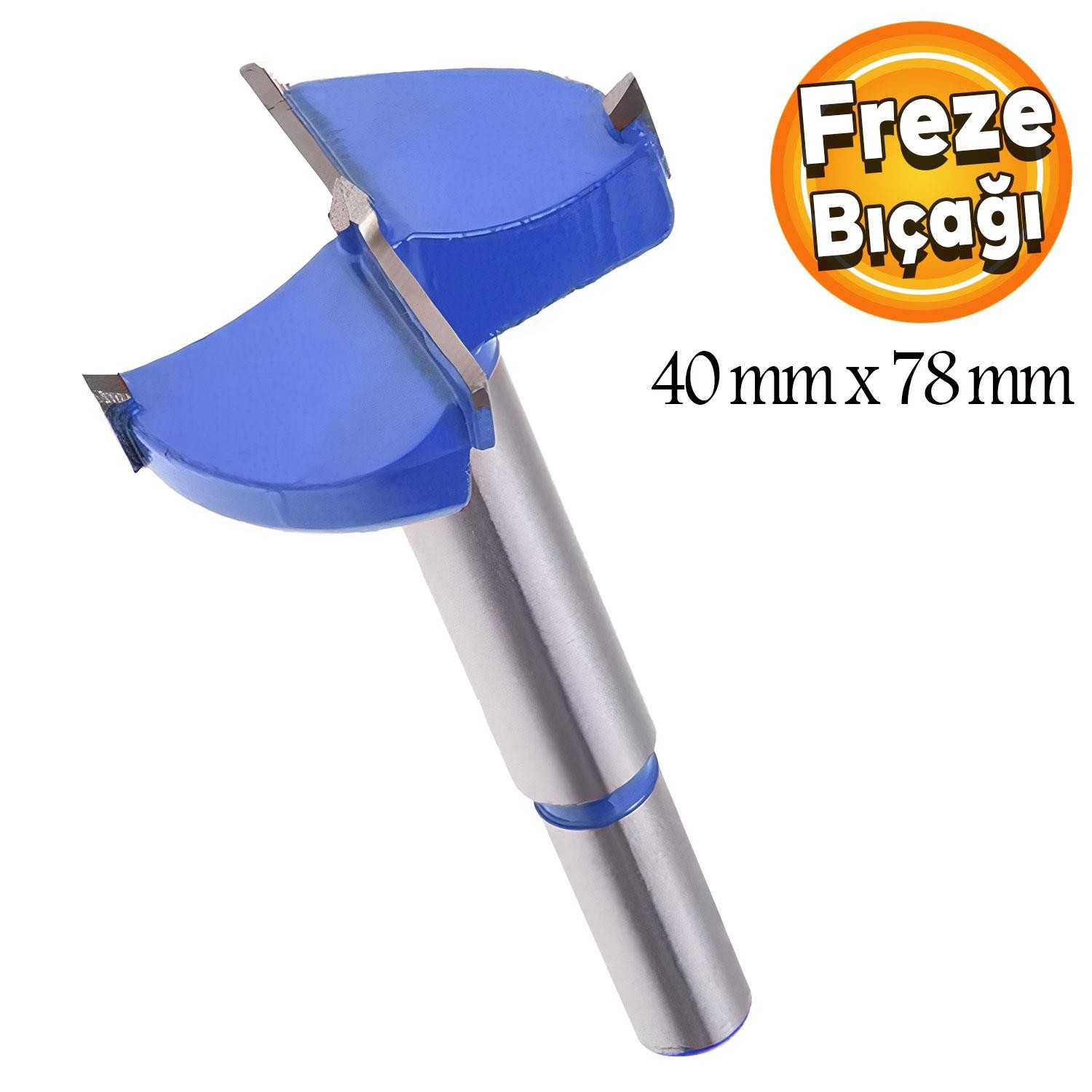 Parmak Freze Bıçağı 40 mm Ahşap