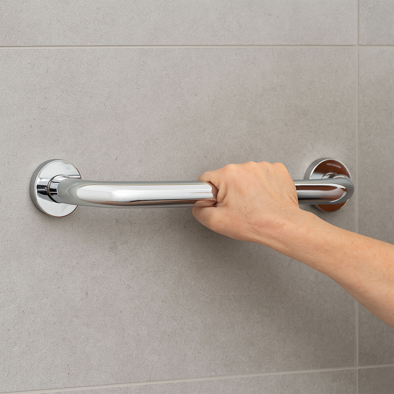 Banyo Tutunma Barı 40 cm Paslanmaz Çelik Vidalı Duvar Tipi Destek Barı Engelli Güvenlik Tutacağı