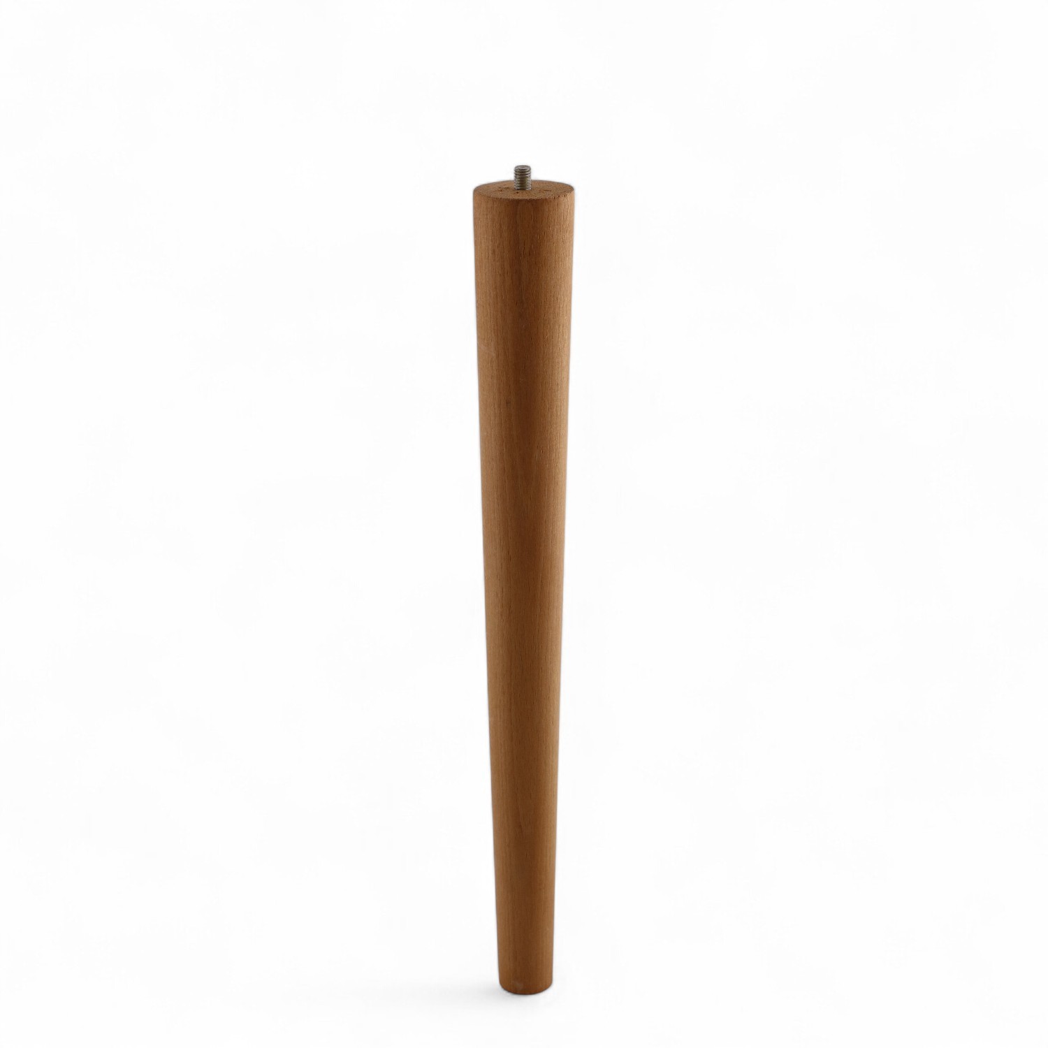 Sehpa ve Masa Ayağı Doğal Ahşap 40 cm 3 ADET ohem Silindir Model Modern Mobilya Kahverengi Boyalı