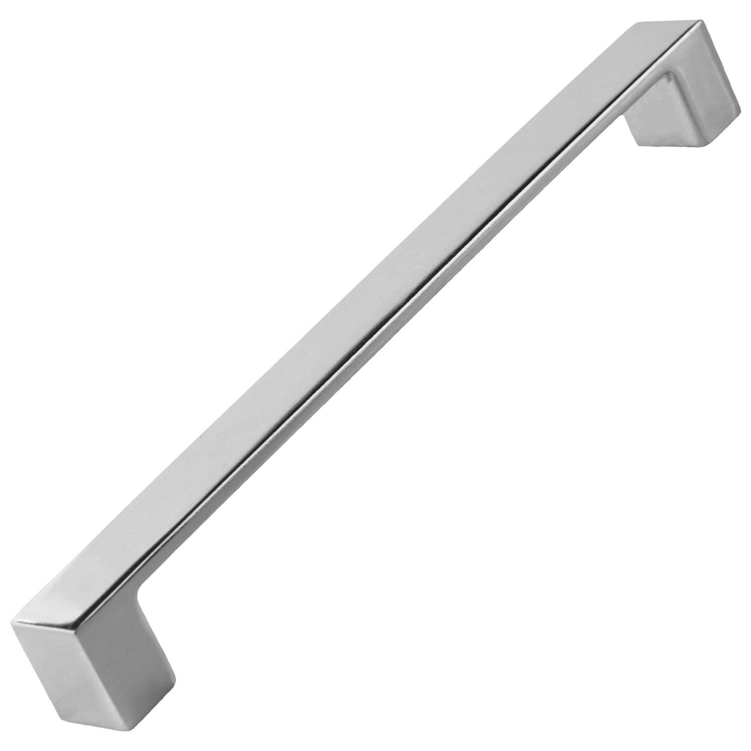 Bihter Krom (160 mm - 16.0 cm) Metal Mobilya Mutfak Dolabı Çekmece Dolap Kulpu Kulbu Kulpları 10 Adet
