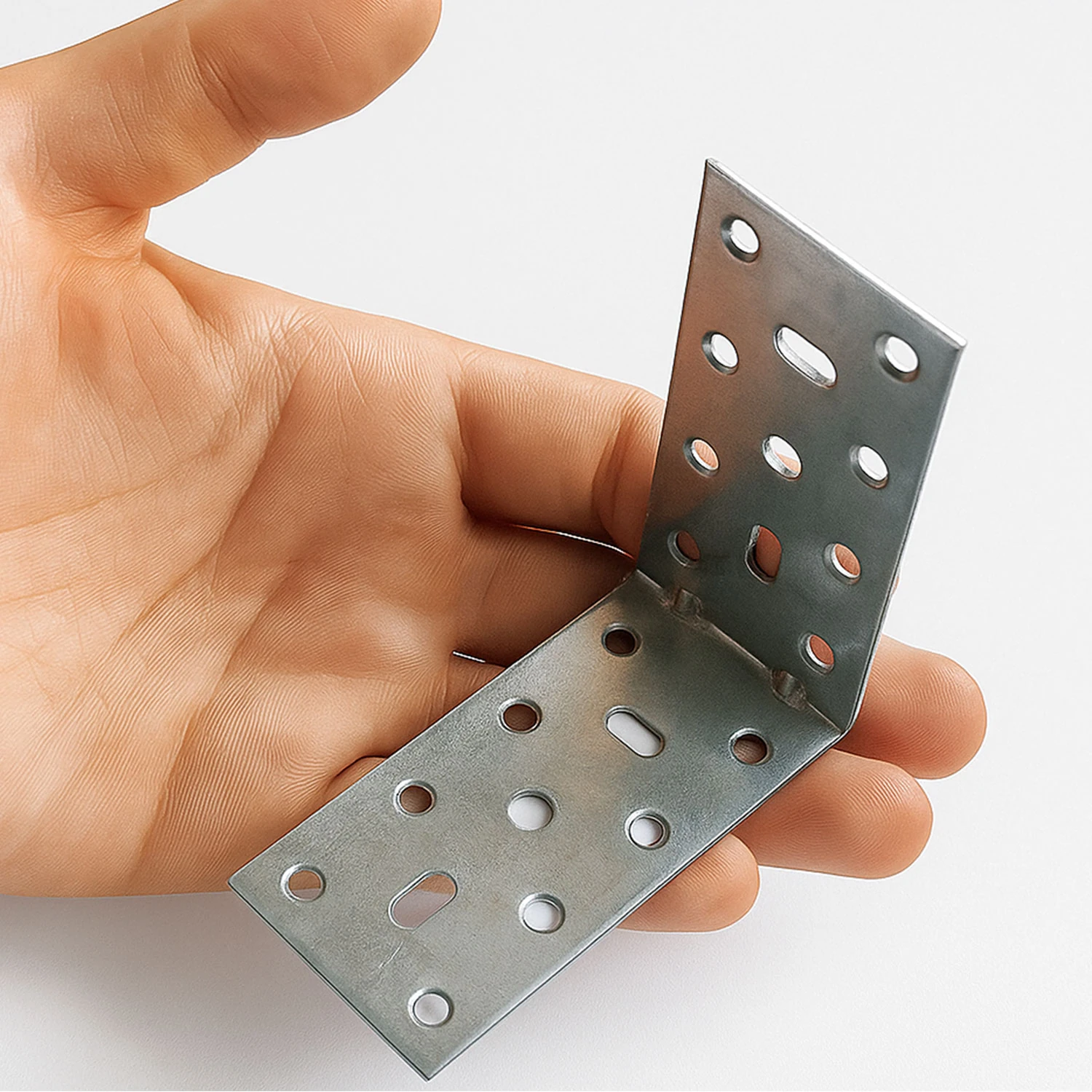 Mobilya Eşya Dolap Duvara Sabitleme Köşebent Bağlantı Aparatı L Demiri Gönye 40x80x80 Mm (25 ADET)