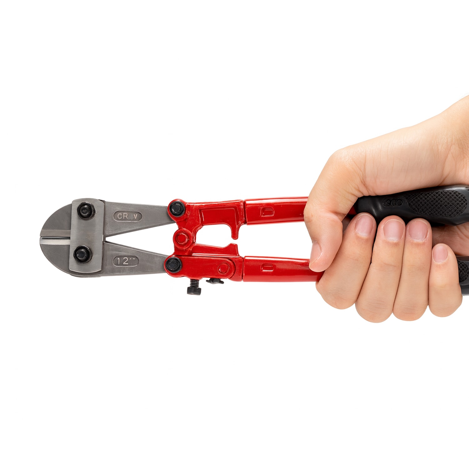 Kollu Çeneli Kupplon Demir Kesme Makası 12'' Çubuk İnşaat Teli Metal Kesim Makası Vanadyum Çelik 