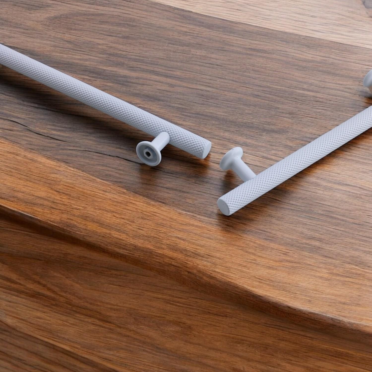 Doruk Beyaz Metal Kulp 192 mm - 19.2 cm Mobilya Çekmece Mutfak Dolabı Dolap Kulpları Kulbu Kulpu