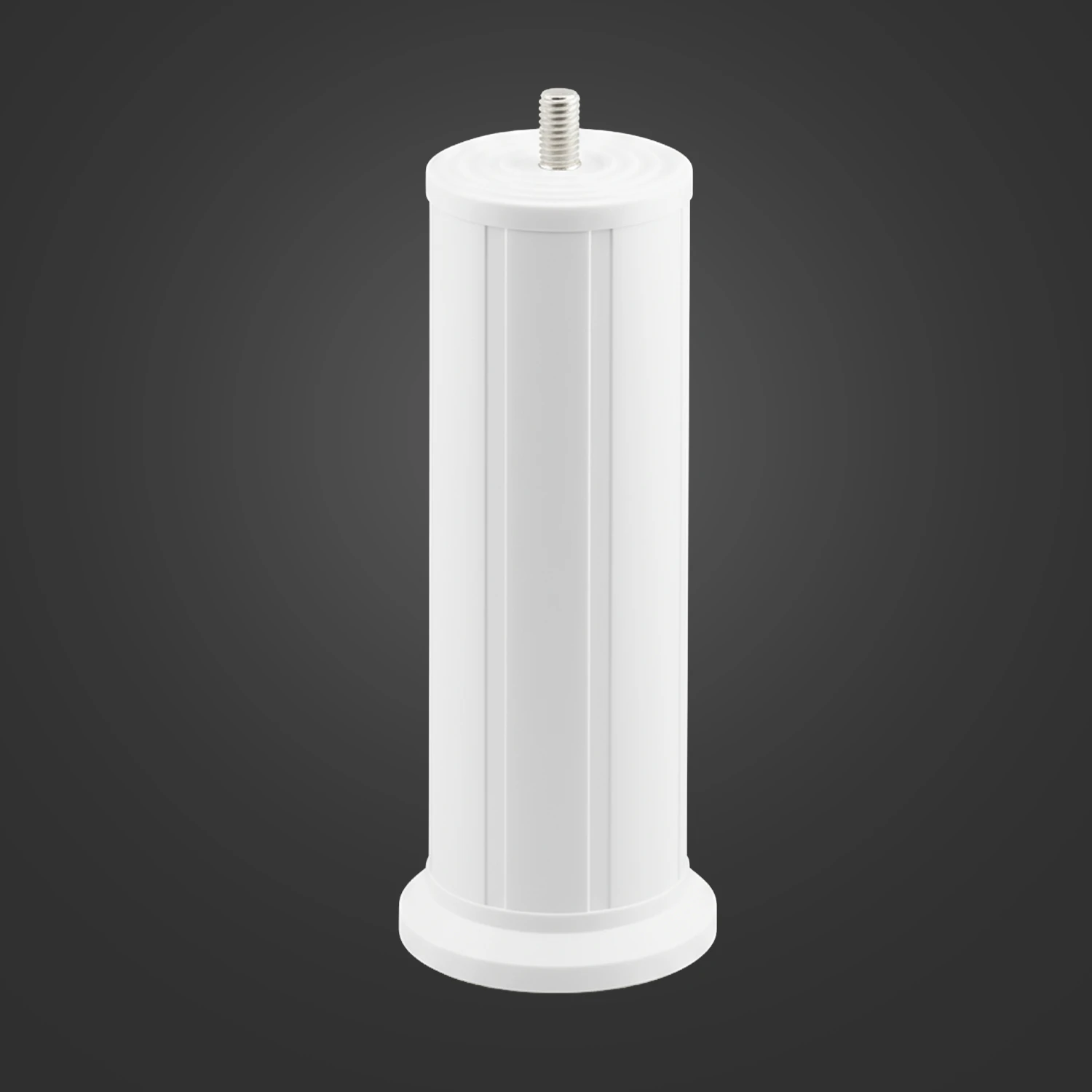 Keson 8 Adet 15 cm Beyaz Plastik Mobilya Baza Tv Ünitesi Yükseltme Ayağı Robot Süpürge Uyumlu