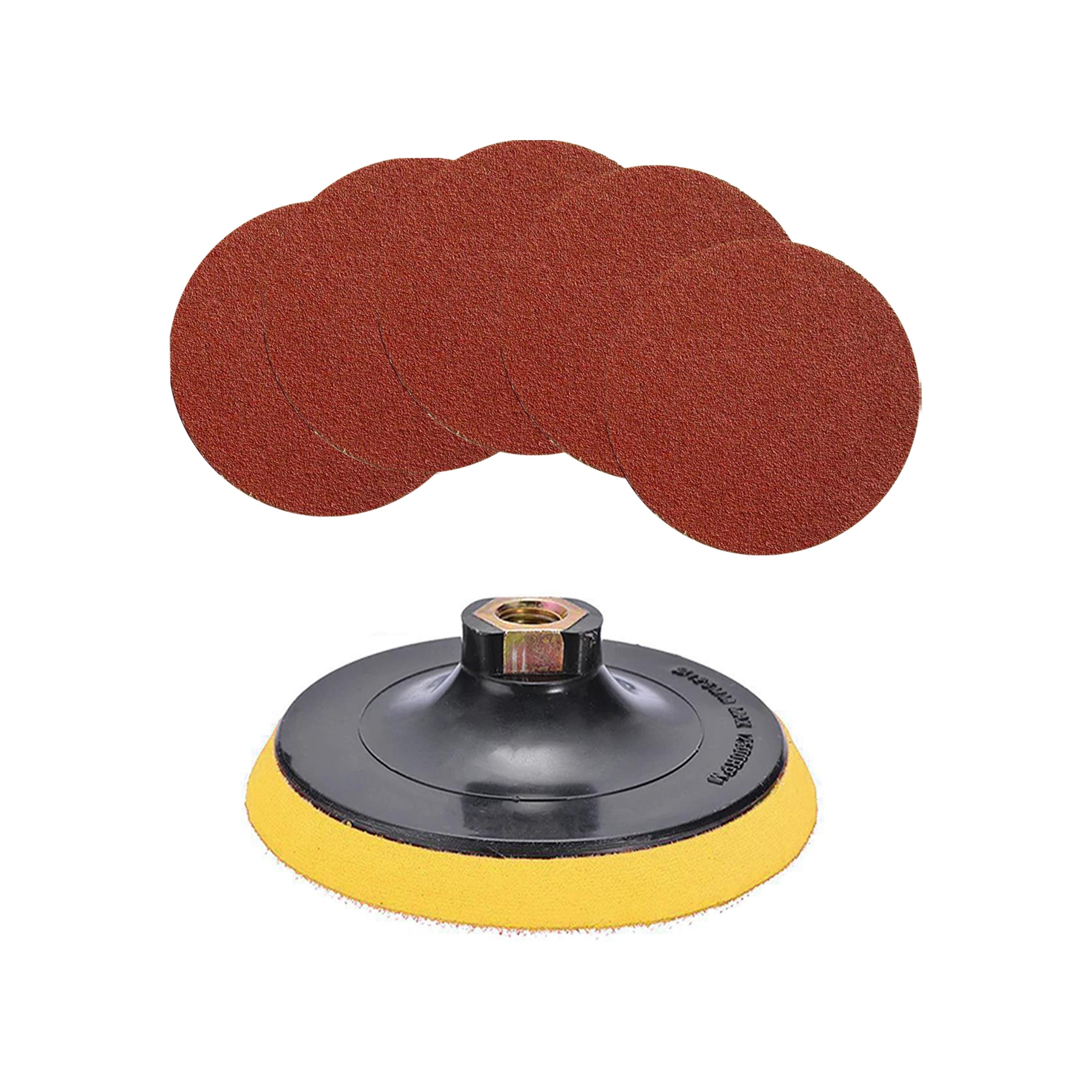 16 PARÇA Spiral Taşlama Cırt Zımpara İnox Metal Kesici Flap Disk