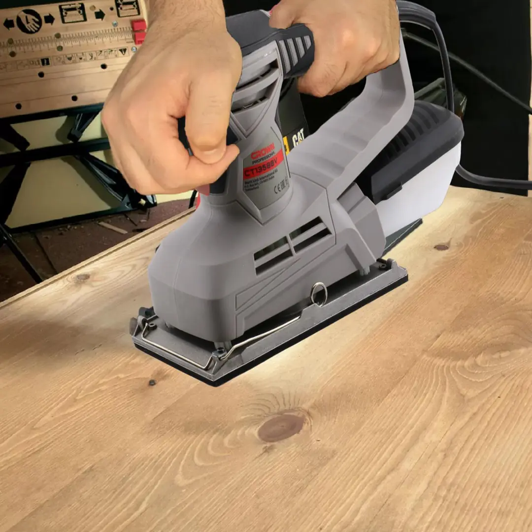 ちゃむ Titreşimli Zımpara Makinası 220 Volt Kablolu 350W Crown CT13588V