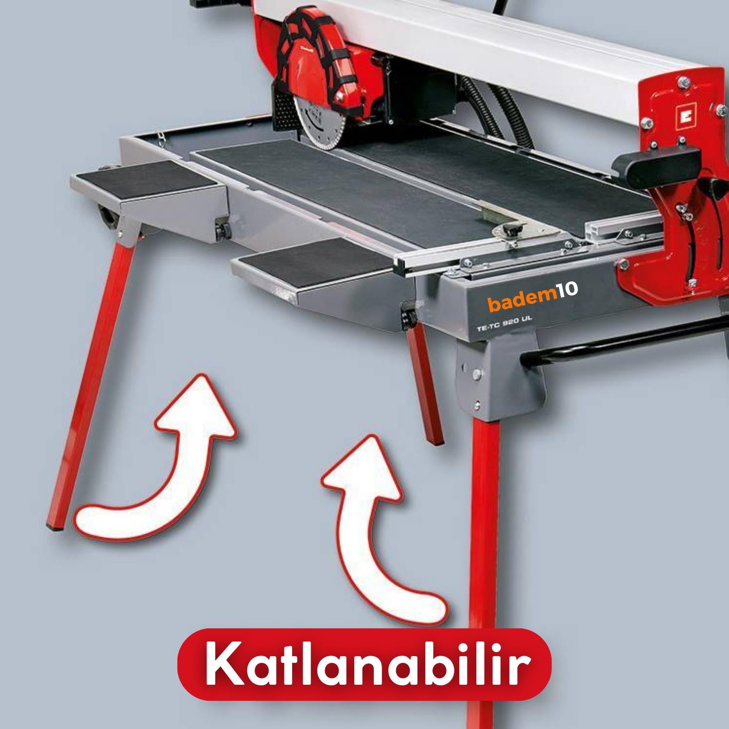 Seramik Fayans Kesici Taş Kesme Tezgahı Usta Alet İnşaat Einhell (4301220 TE-TC 920 UL)