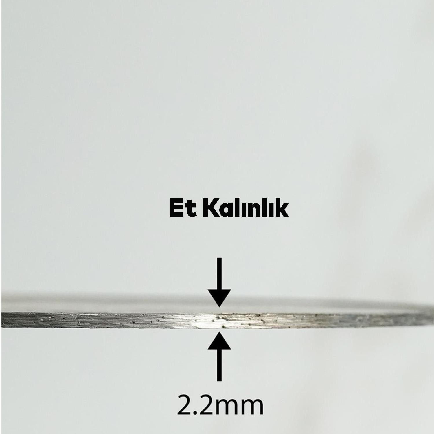 Elmas Testere Beton Tuğla Ahşap Granit Mermer Asfalt Plastik Sulu Kesme Kesici Disk Diski 115 mm