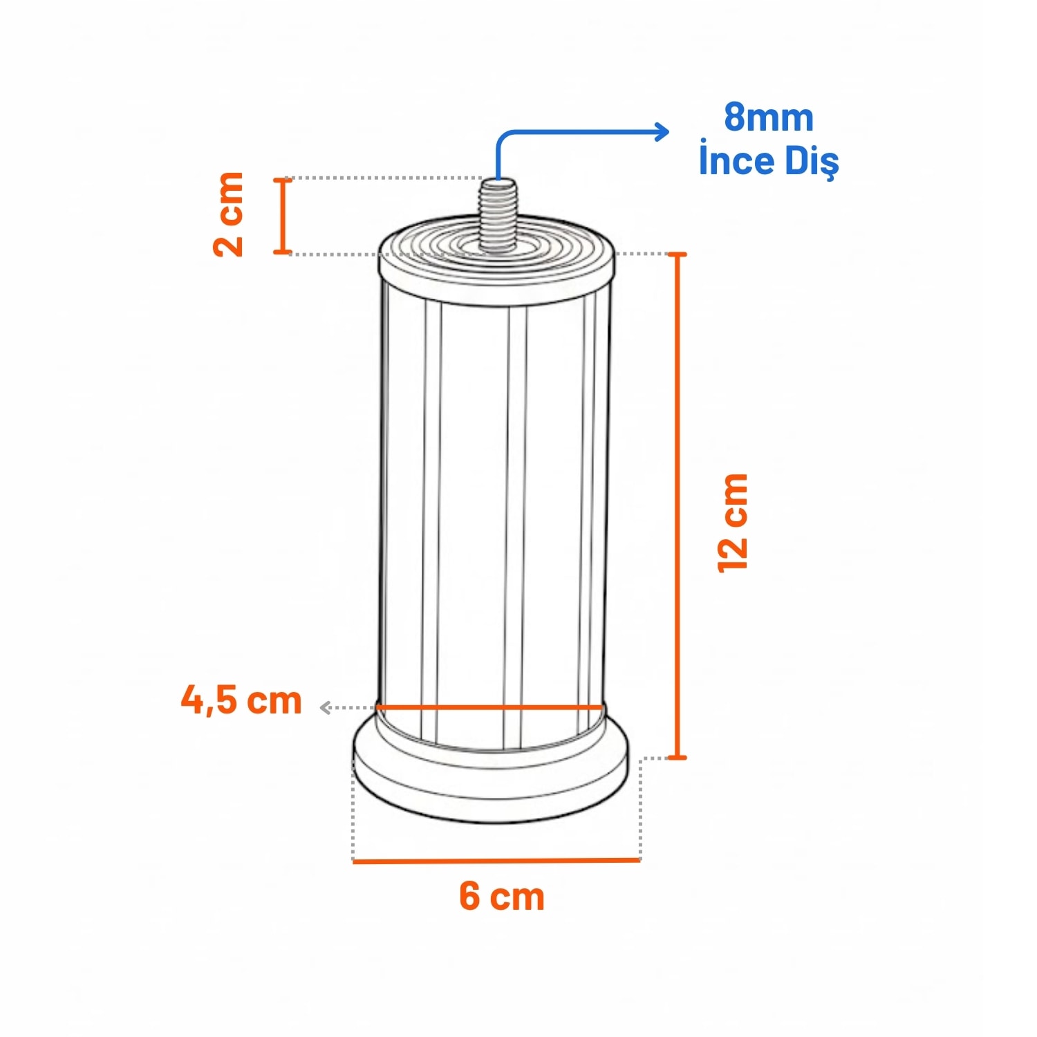 Keson 1 Adet 12 cm Siyah Plastik Mobilya Baza Tv Ünitesi Yükseltme Ayağı Destek Ayağı 