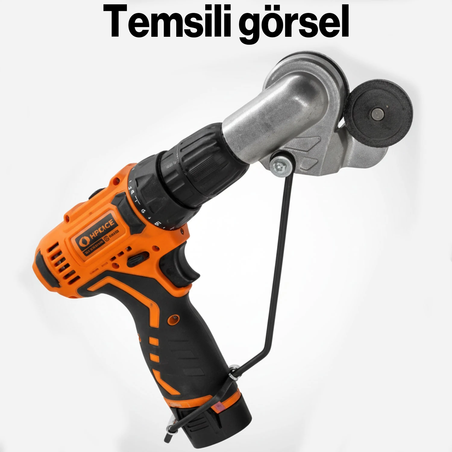 Metal Plaka Sac Kesme Aparatı Matkap Ucuna Takılabilir Endüstriyel Güçlü Kesim Başlığı Daire Testere