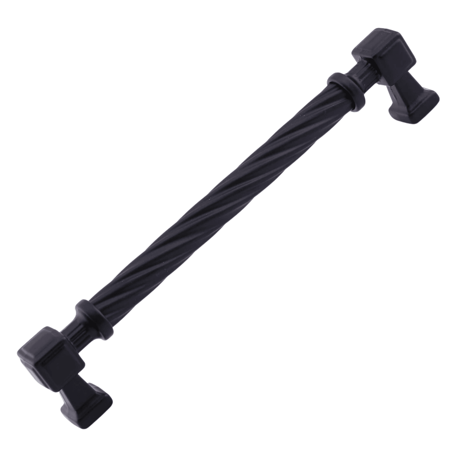 Burma Mat Siyah Metal Kulp 128 mm 12.8 cm Mobilya Çekmece Mutfak Dolabı Dolap Modern Kapak Kulpları