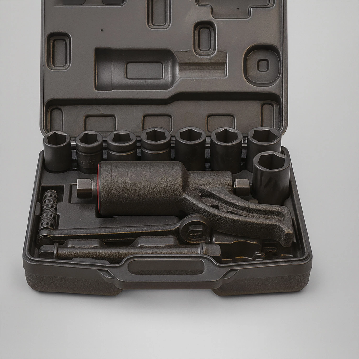 Mekanik Tork Artırıcı Lokma Seti 1'' 4800 Nm Yüksek Güç Ağır Hizmet Profesyonel Takım Seti