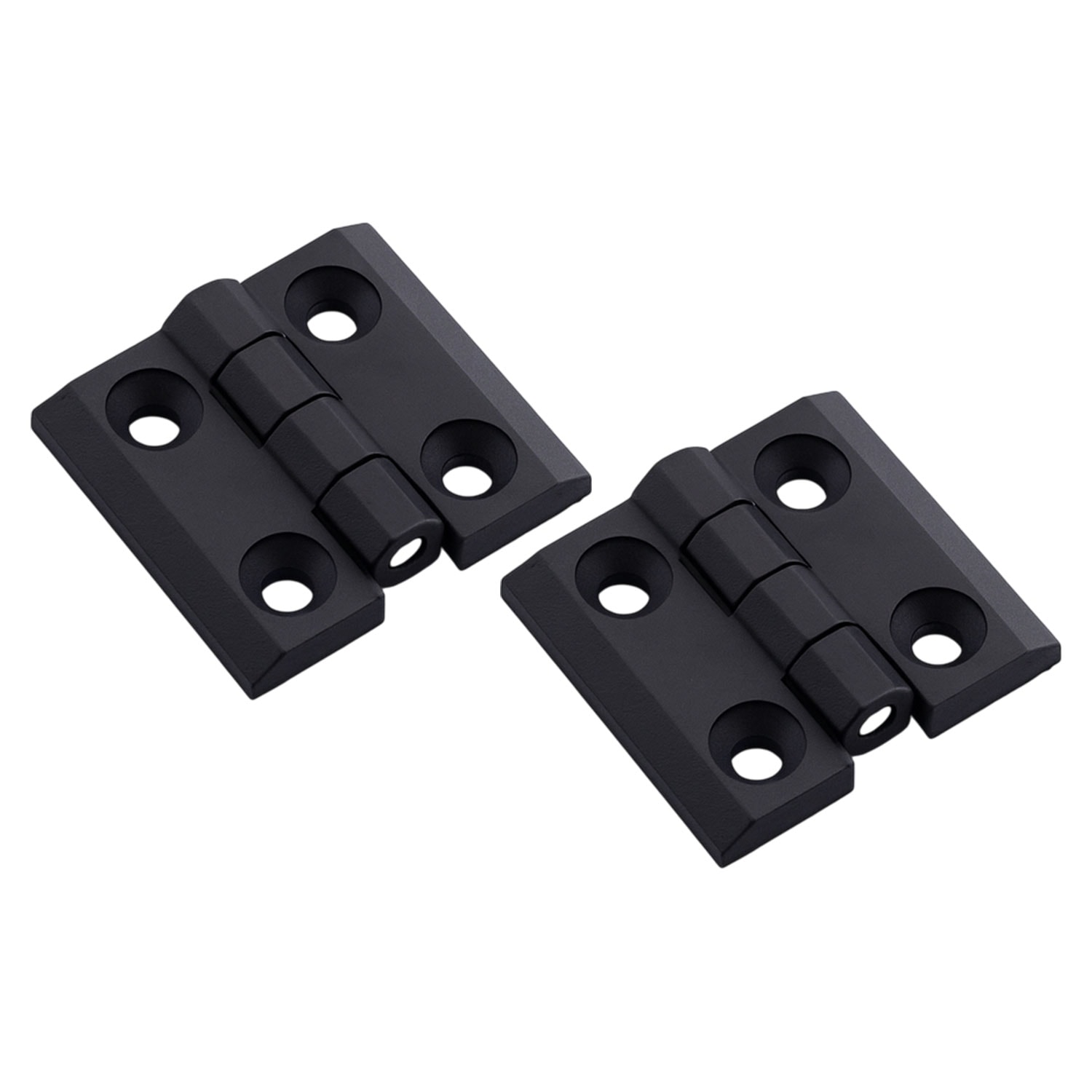 Plastik Yaprak Menteşe 30x30 mm Dayanıklı 2 Adet Set Küçük Dolap Çekmece Kapak Mobilya Menteşe