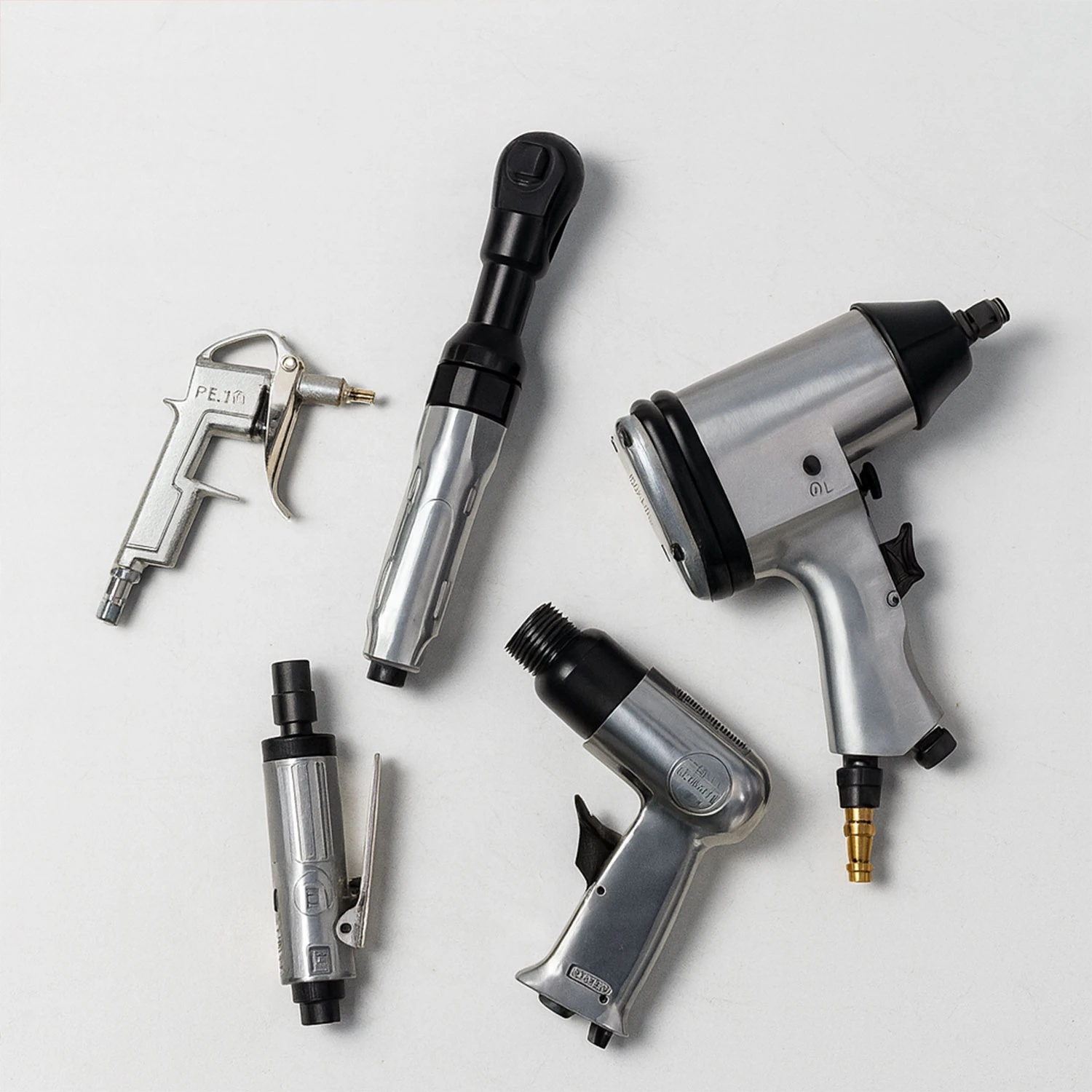 Havalı Alet Tamirci Seti 61 Parça Profesyonel Kompresör Uyumlu Çok Fonksiyonlu Amaçlı Onarım Seti