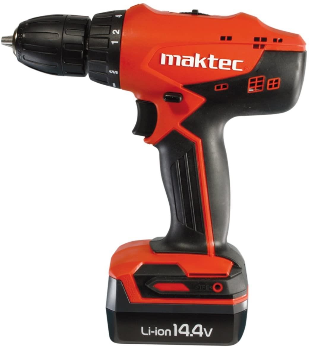 Maktec MT070E Çantalı Darbesiz Akülü Şarjlı Matkap 14,4V 1,5 Ah