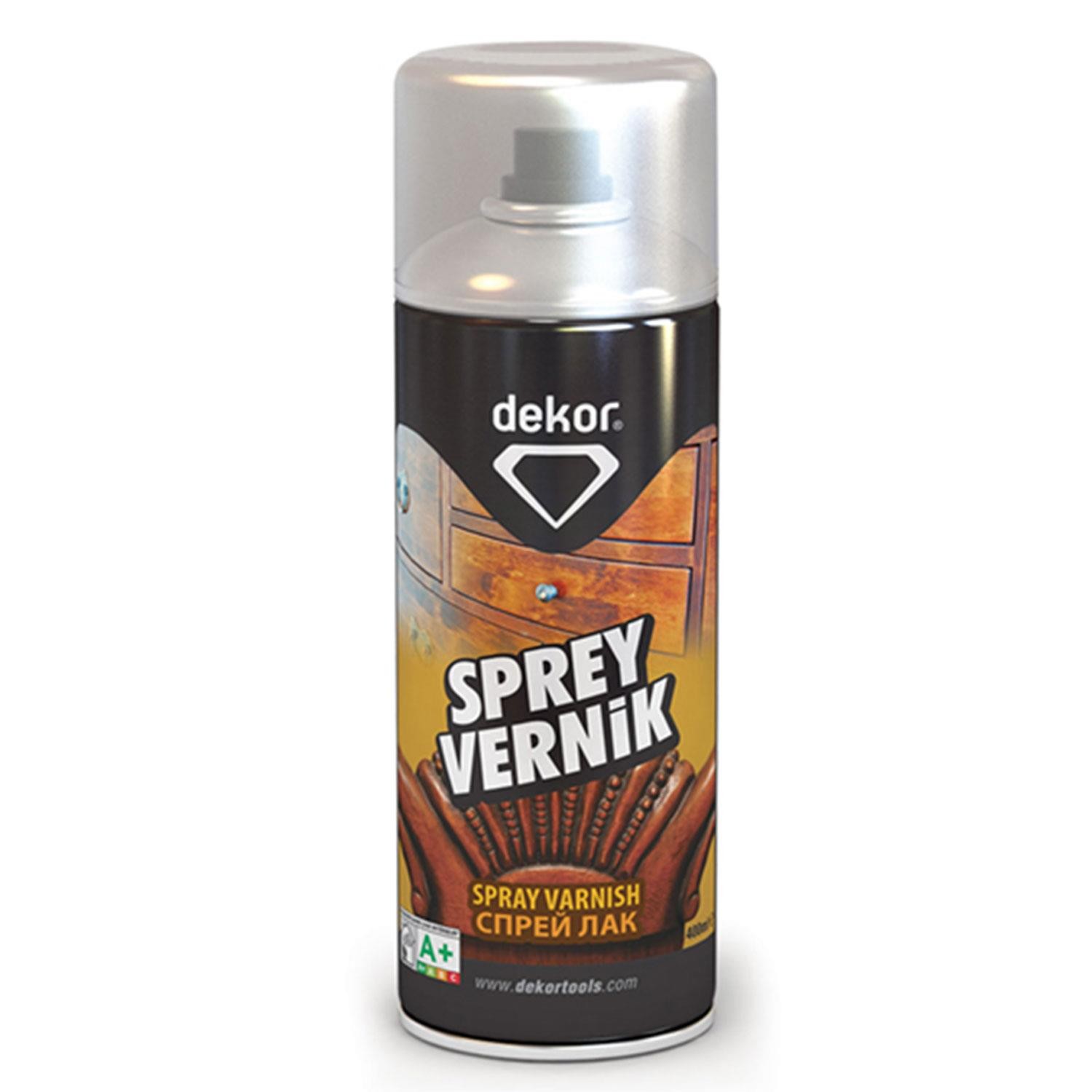 Dekor Sprey Mat Vernik Tüm Yüzeyler İçin 400 ml