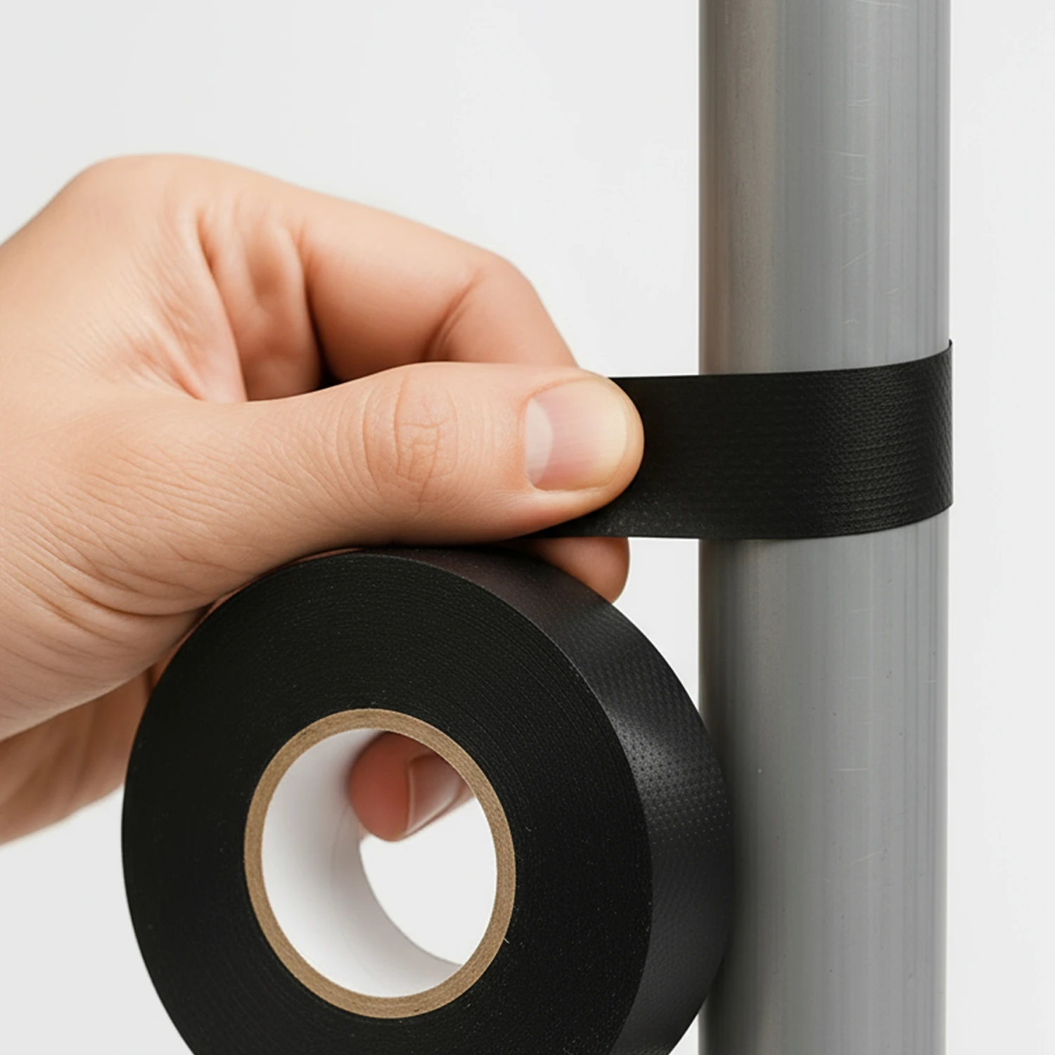 Siyah Kendinden Kaynayan Silikon Soğuk Sarma Eriyen Bant 19mm x 5m Tekli Hava Su Elektrik İzolasyonu