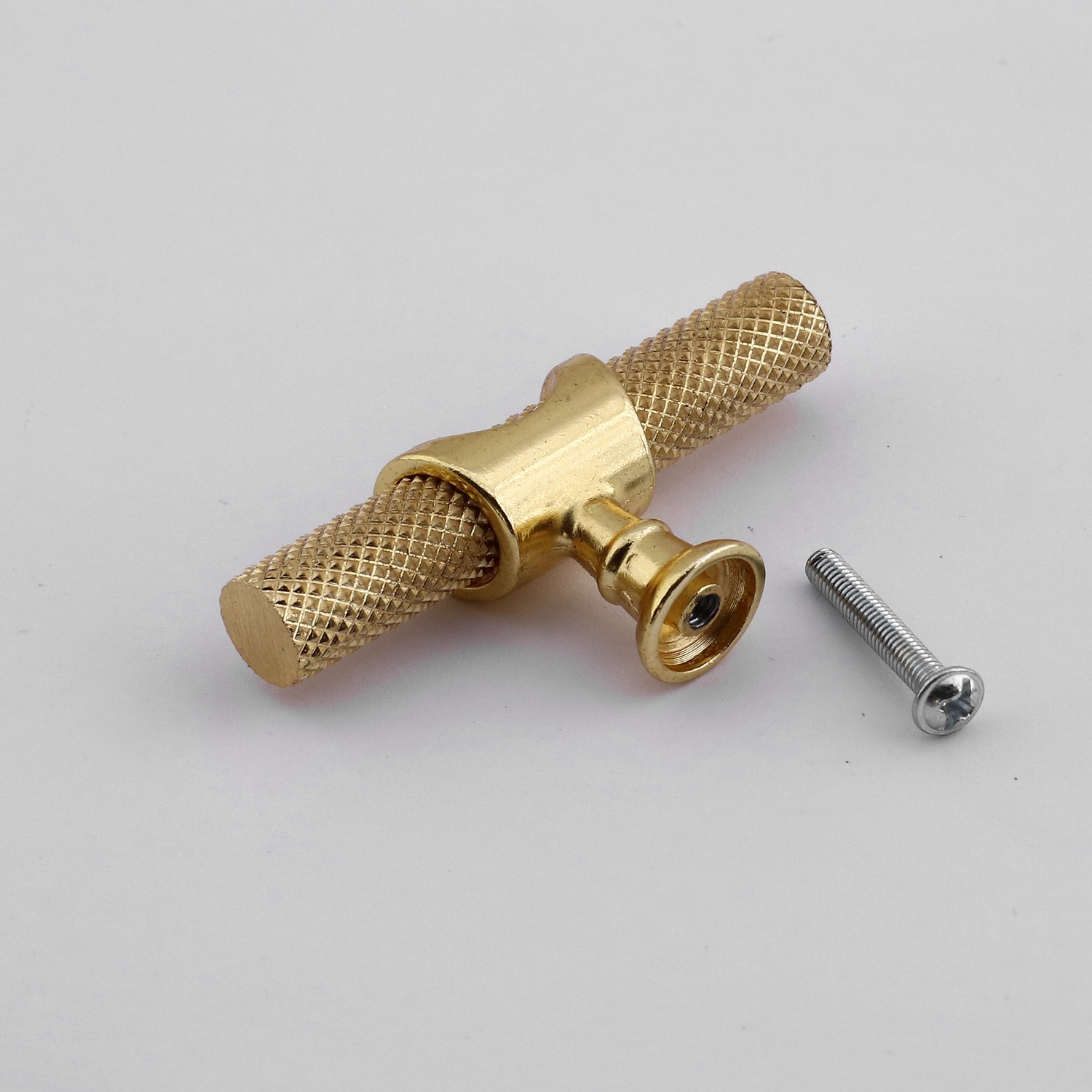 Tek Vidalı Tırtıklı Lüks Gold Düğme Metal Kulp Çekmece Mobilya Mutfak Dolabı Dolap Kulbu Kulplar