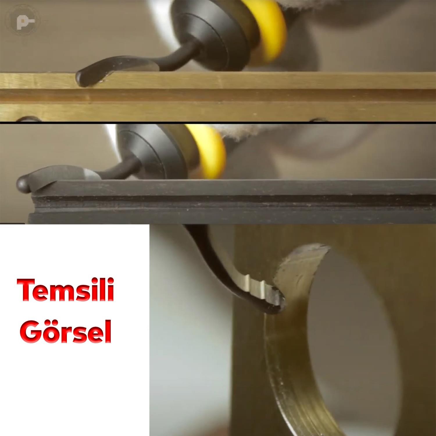 Uzun Saplı Çapak Alma Raspa Raspası Bıçağı Metal Kenar Parça Giderici 3D Baskı Kenar Düzeltici