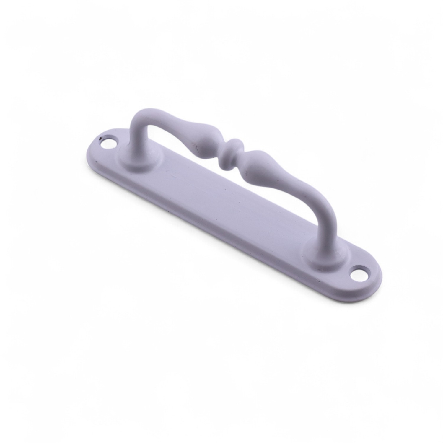 Beyaz Metal Kapı Çekme Kolu 12 cm Dolap Mobilya Dolap Çekmece Tutamağı Kulp Saclı Kulpları