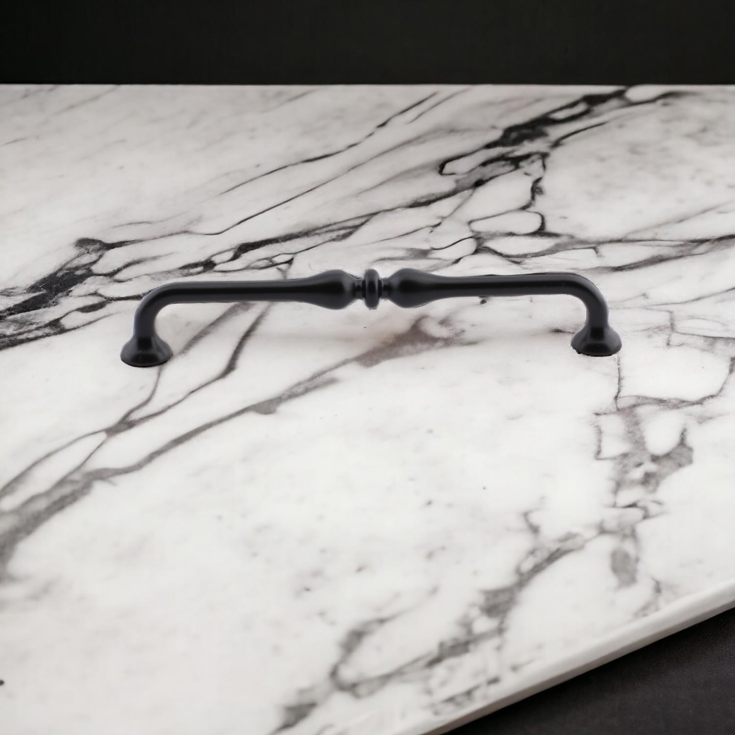 Yayık Kulp 10 ADET (160 mm 16 cm)Mobilya Mutfak Dolab Çekmece Dolap Kulpları Kapak Kulpu Kulbu Siyah