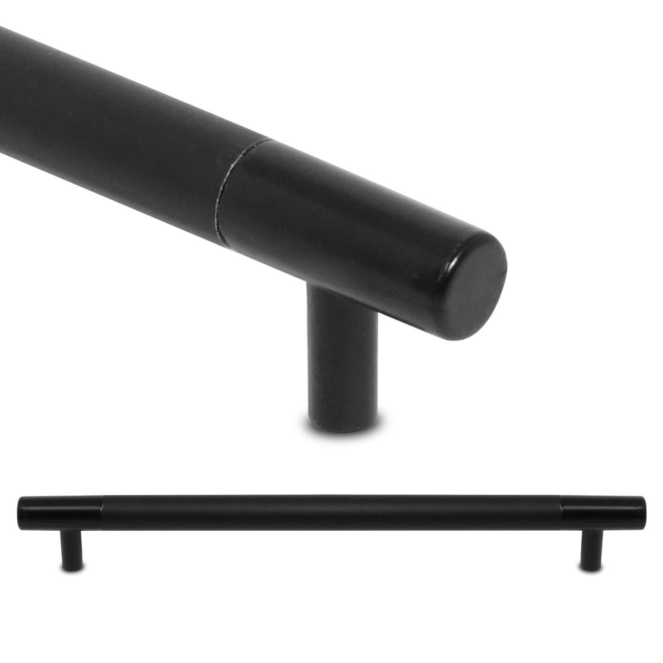 Hitit Çekmece Dolap Dolabı Kulpu Kulbu (320 MM-32.0 CM) Mat Siyah Metal Kulp Mobilya Mutfak Kulpları