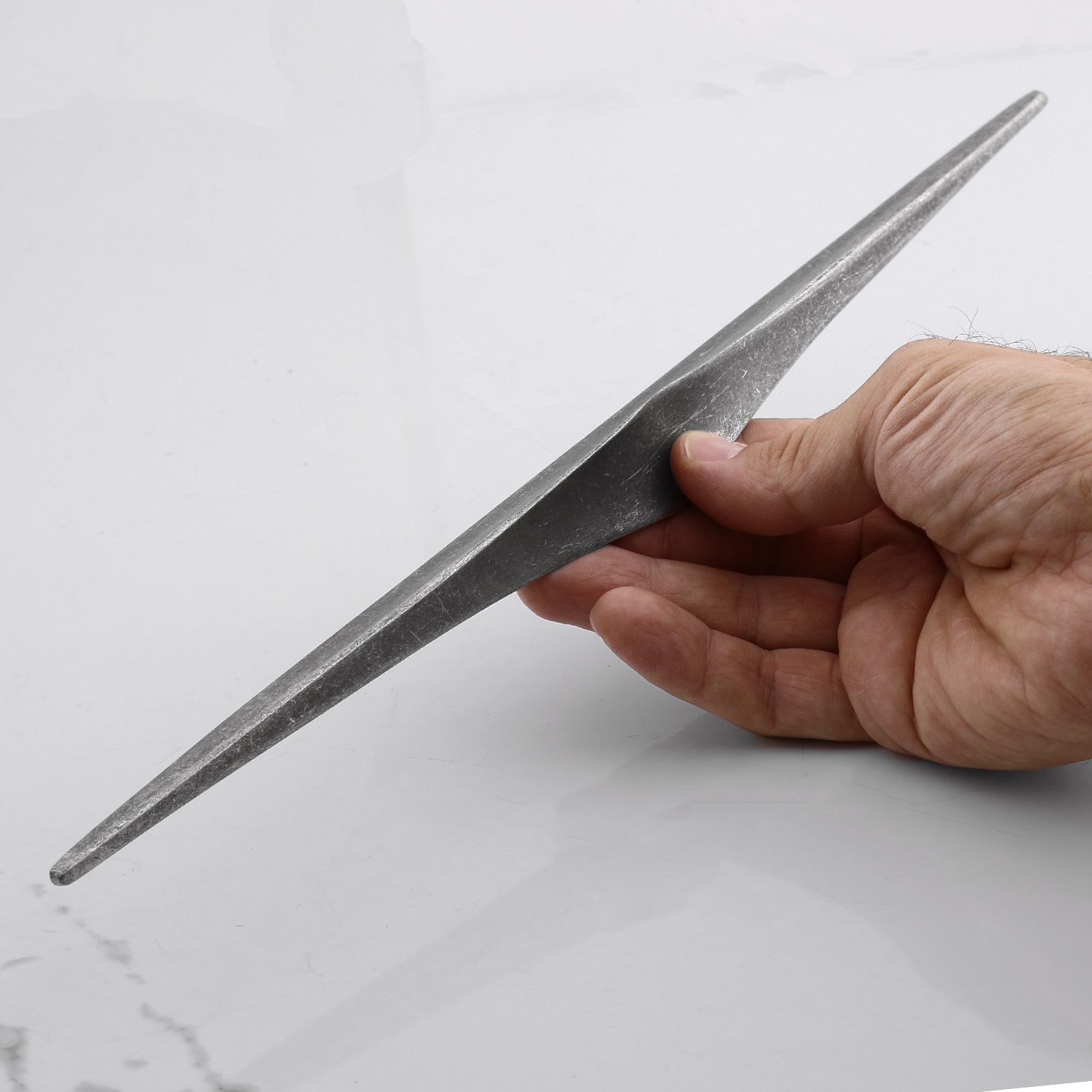 Antik Gümüş Metal Kulp 192 mm - 19.2 cm Mobilya Çekmece Mutfak Dolabı Dolap Kulpları Kulbu Kulpu