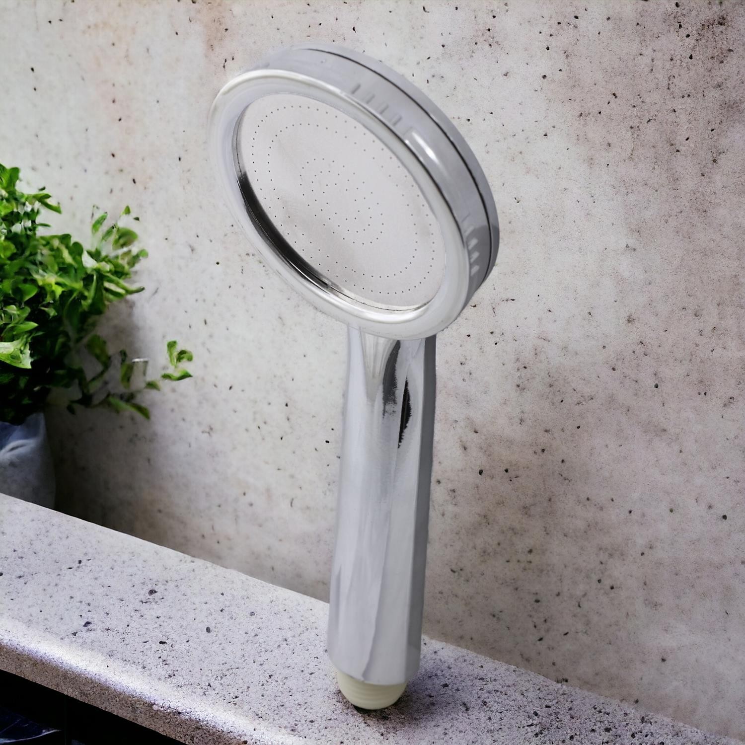 Duş Seti Fişkiye Banyo Duş Başlığı Set Fiskiyesi Telefonu Yuvarlak Klasik Başlık Metal Hortum