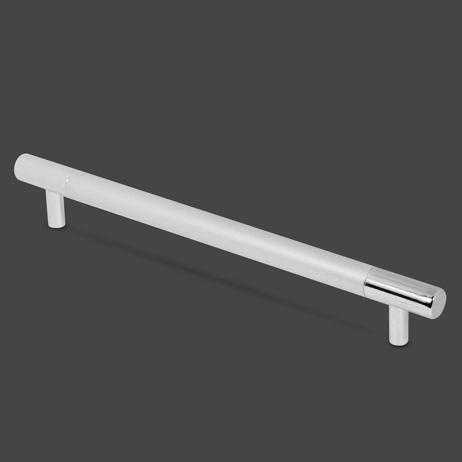 Hitit Çekmece Dolap Dolabı Kapak Kulpu Kulpları Kulbu (192 MM-192.2 CM) Mat Krom Kulp Mobilya Mutfak