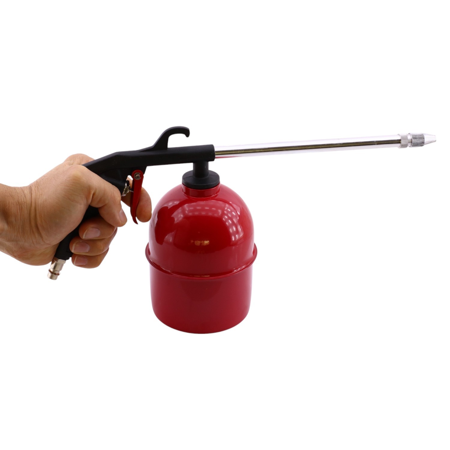 Havalı Mazot Püskürtme Tabancası 500 cc Metal Gövdeli 500 ml Mazot Püskürtme Temizleme Pompa