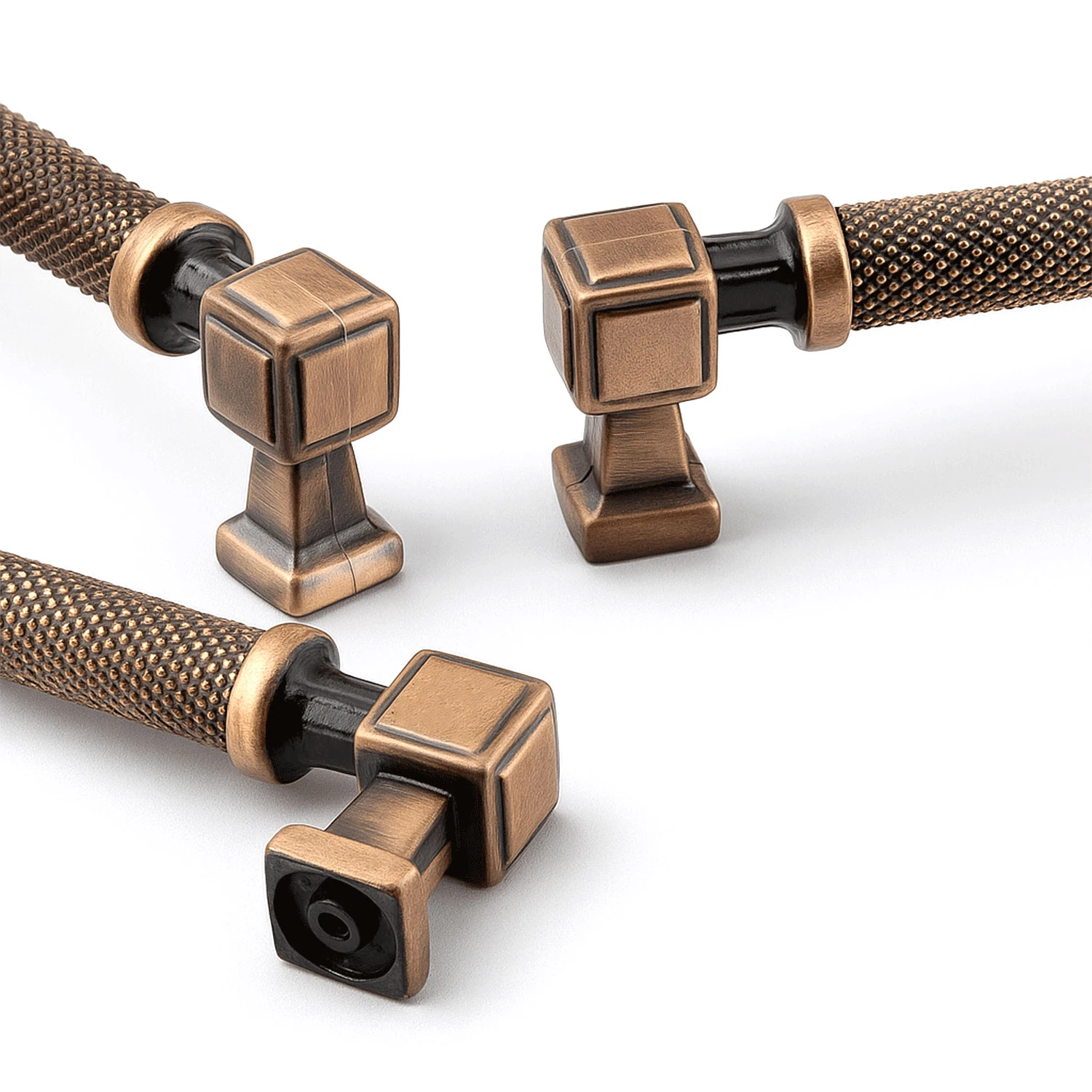 Talas Tırtıklı 128 mm Soft Antik Metal Kulp Mobilya Çekmece Dolap Kapak Kulpu Dayanıklı Kulbu Kulpları