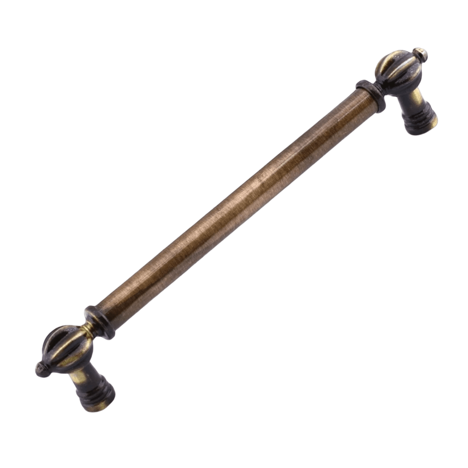 Defne Metal Eskitme Antik Sarı Kulp 160 mm Mobilya Çekmece Mutfak Dolabı Dolap Kulpları Kulb Kulpu