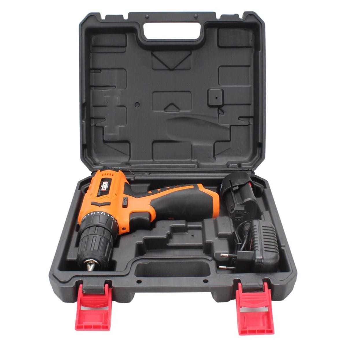 Attlas Eco V 12 Li Çift Akülü Matkap Vidalama Çantalı 12V