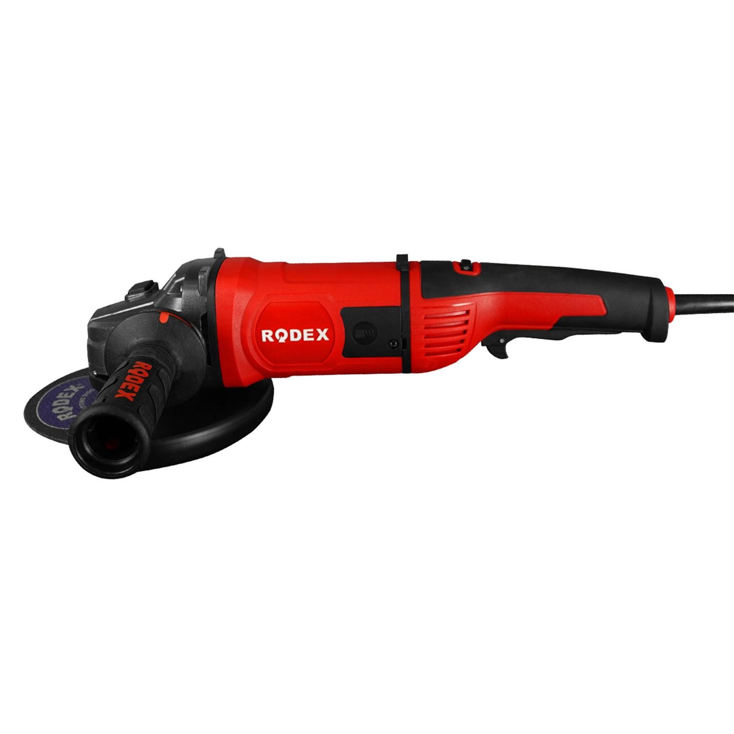 Rodex RDX1161 Avuç Taşlama Makinesi Elektrikli 180 mm 1300 W