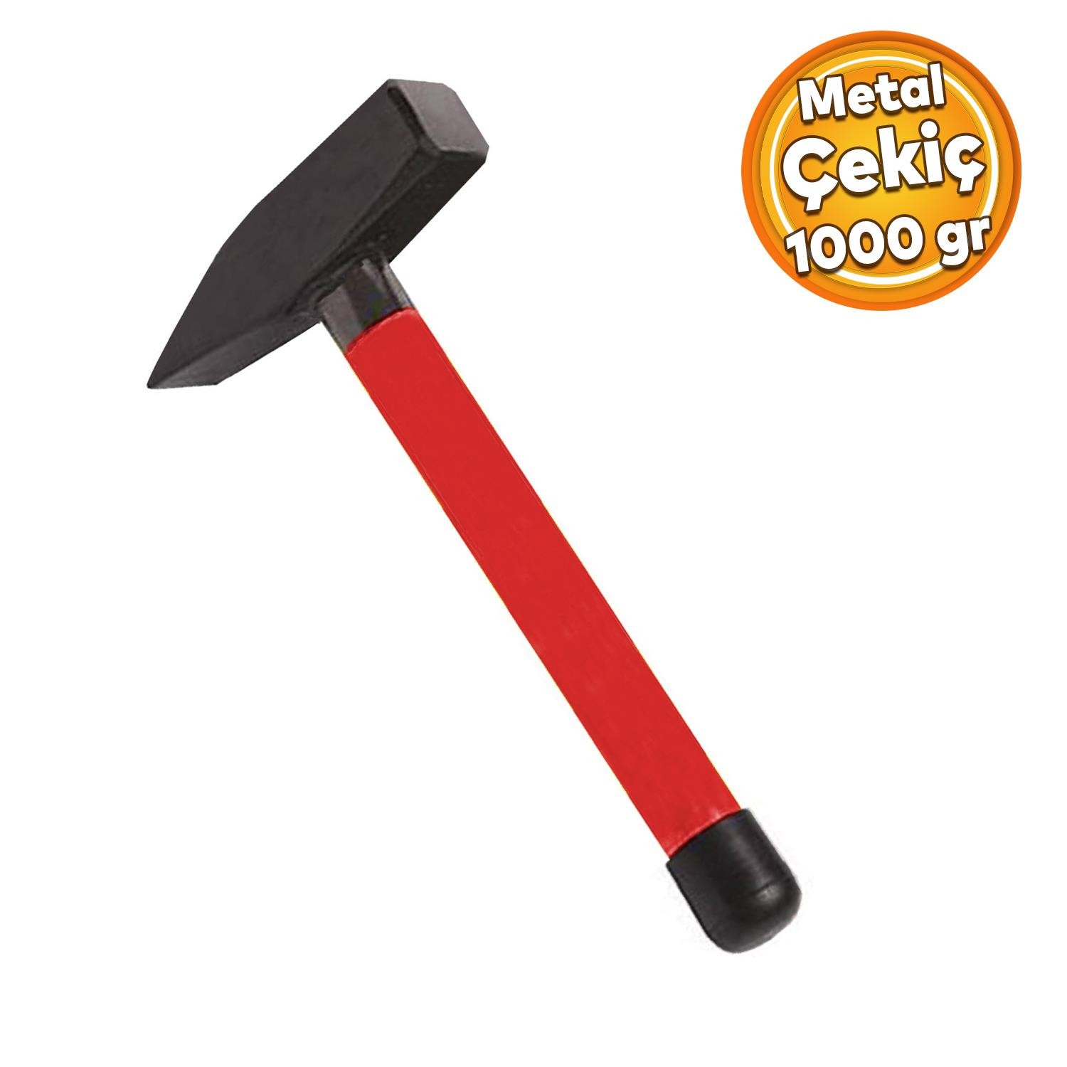 Kamyoncu Çekici Metal Saplı Çekiç 27 cm 1 kg 1000 Gr
