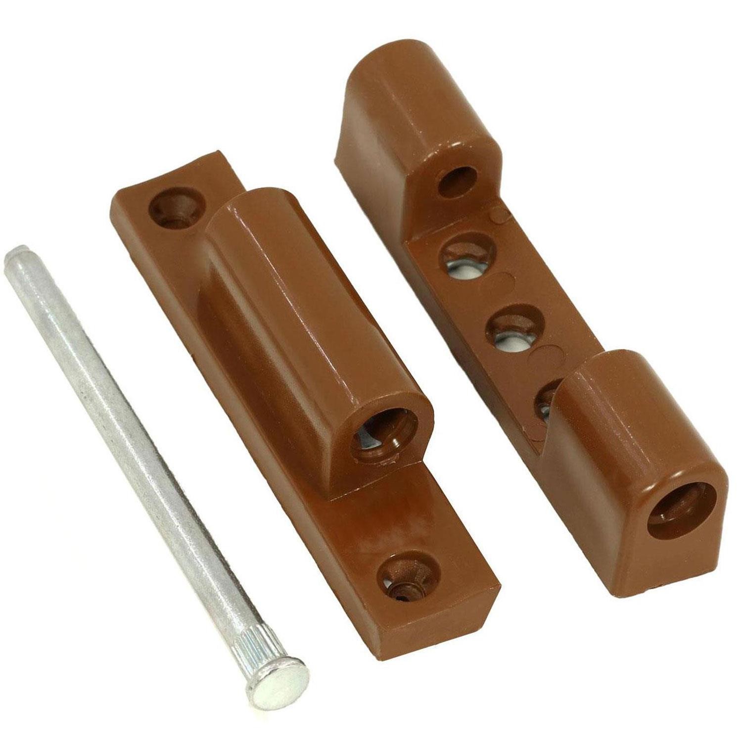 Pvc Pimapen Pencere Menteşesi 75 mm Kahverengi Menteşe