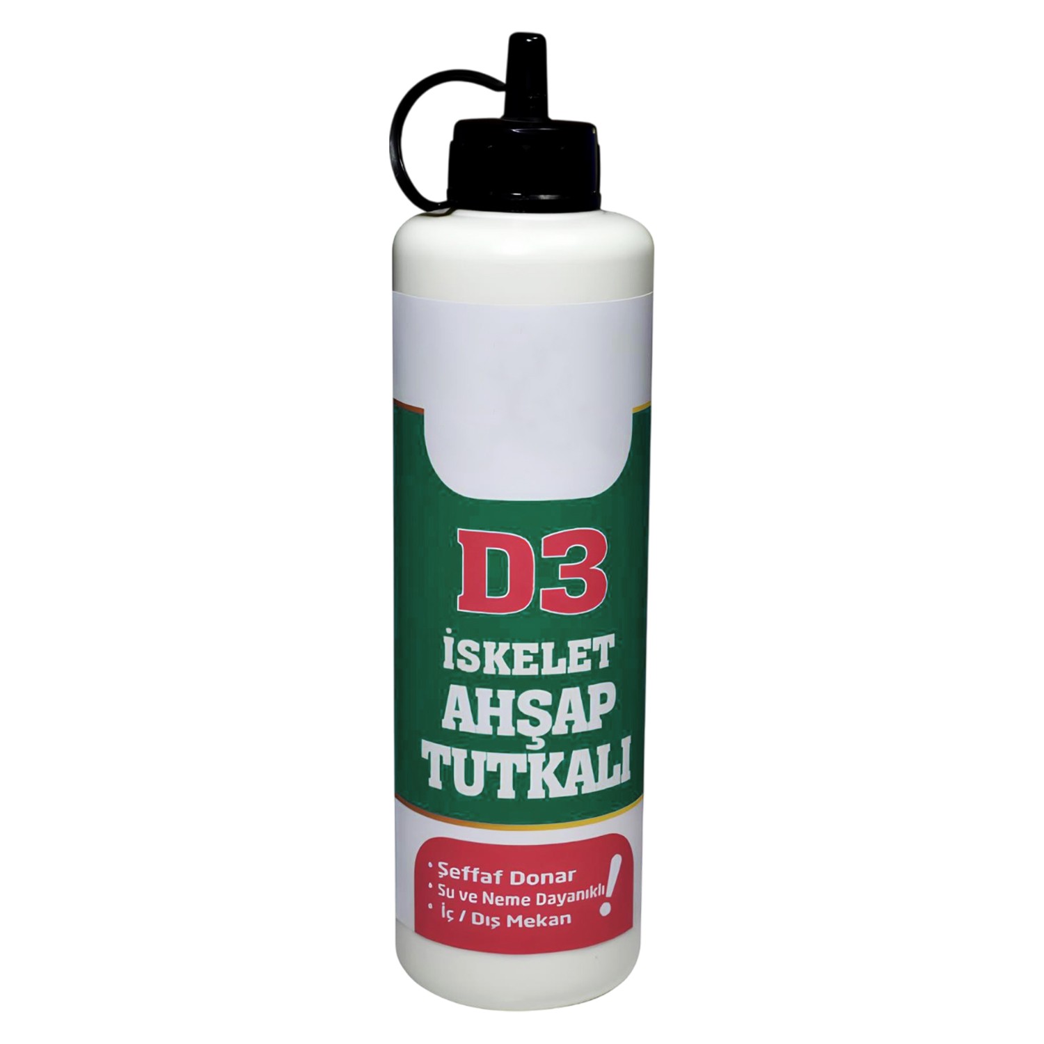 Hazır Ahşap Tutkalı 500 gram Şeffaf D3 Mobilya Mdf Sunta Kumaş Kağıt DIY Uygulamalarında Yapıştırıcı