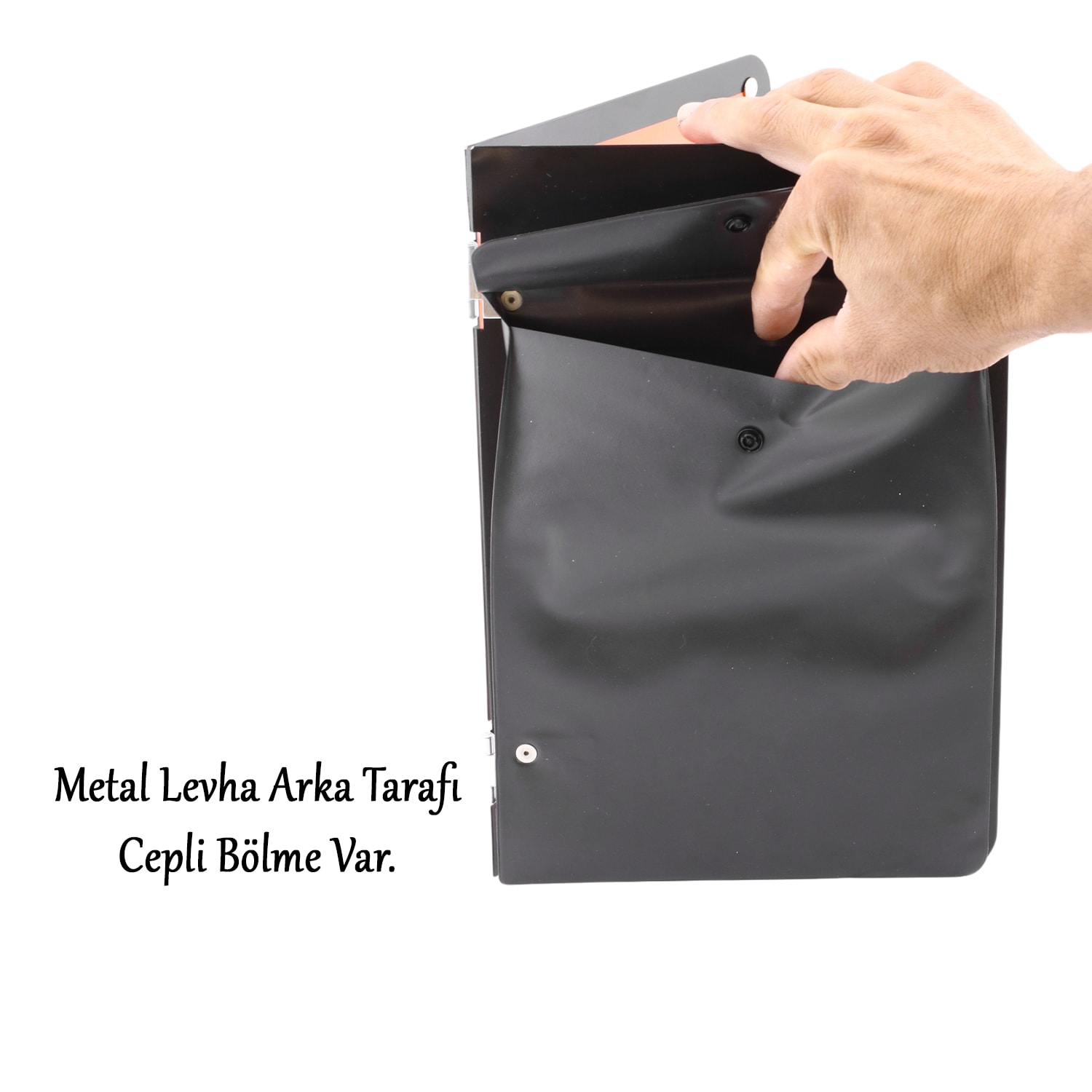 Metal Alüminyum 40x30 cm Yanıcı Madde Uyarı Levhası Cepli Katlanabilir Tanker Kamyon ADR Levha