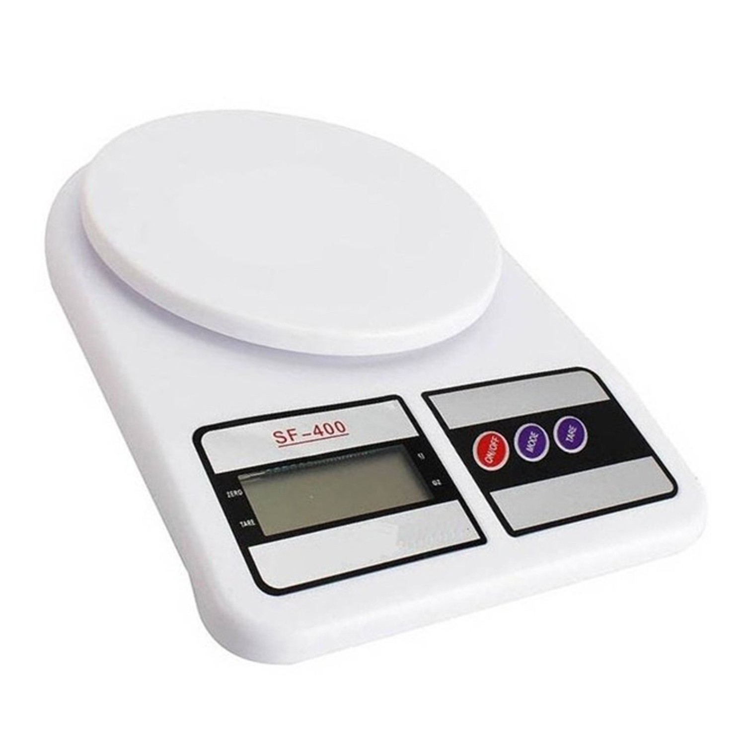 Plastik Dijital Hassas Terazi LCD Ekran Pilli Maksimum 10 kg Tartım Mutfak Tartısı Ölçüm Pil Dahil