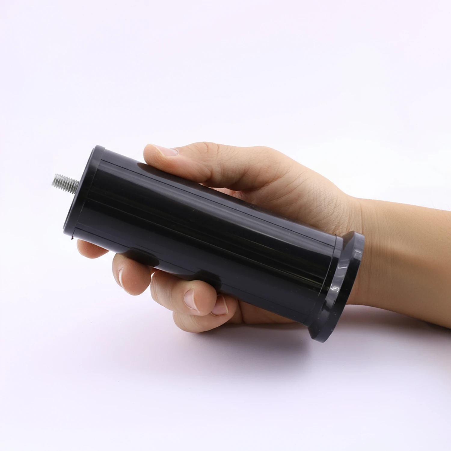 Keson 15 cm Siyah Plastik Mobilya Baza Tv Ünitesi Yükseltme Ayağı Robot Süpürge Uyumlu